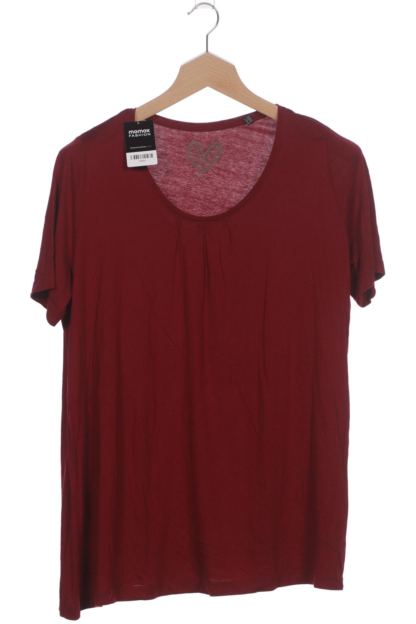 

Ulla Popken Damen T-Shirt, bordeaux, Gr. 46