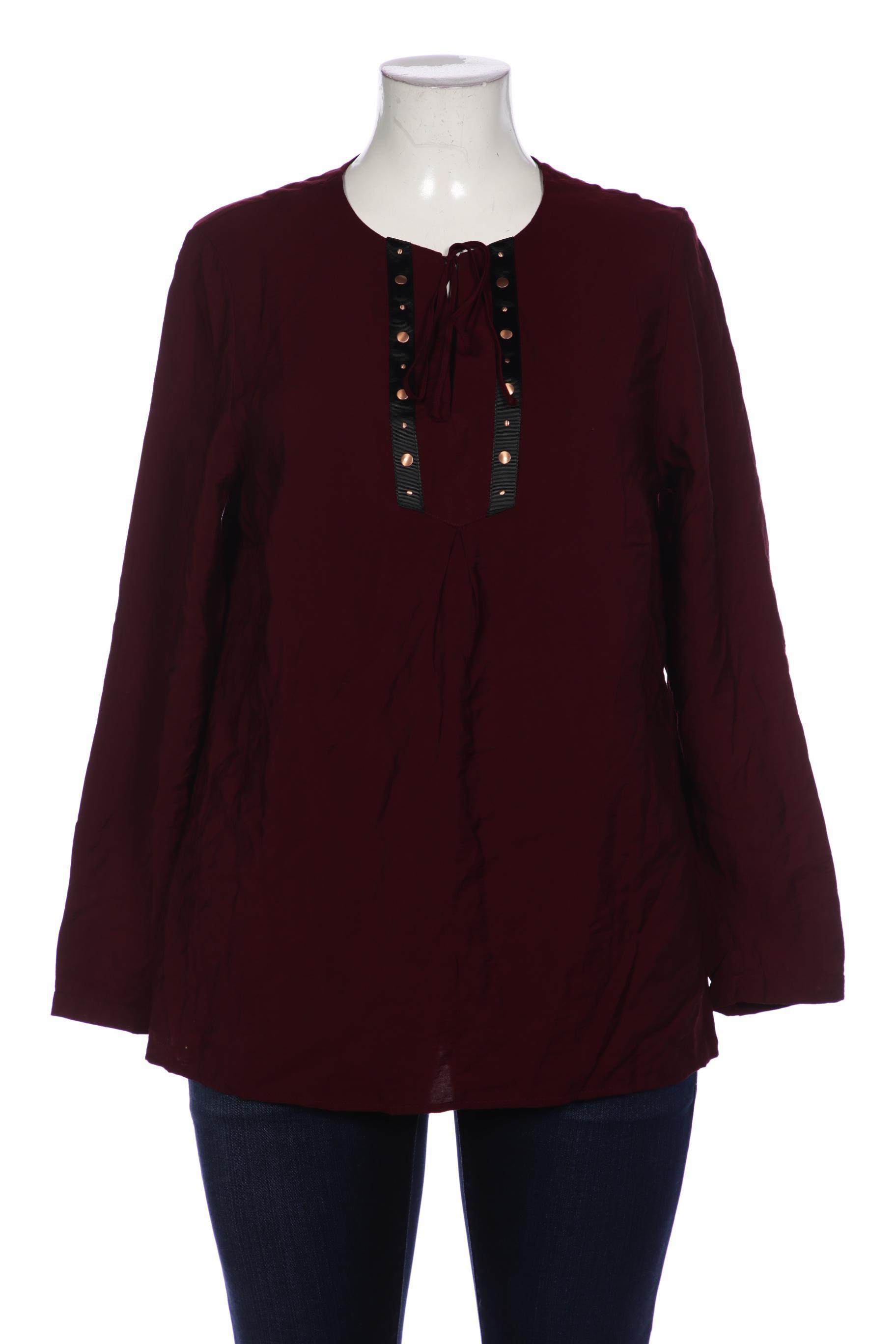 

Ulla Popken Damen Bluse, bordeaux, Gr. 42