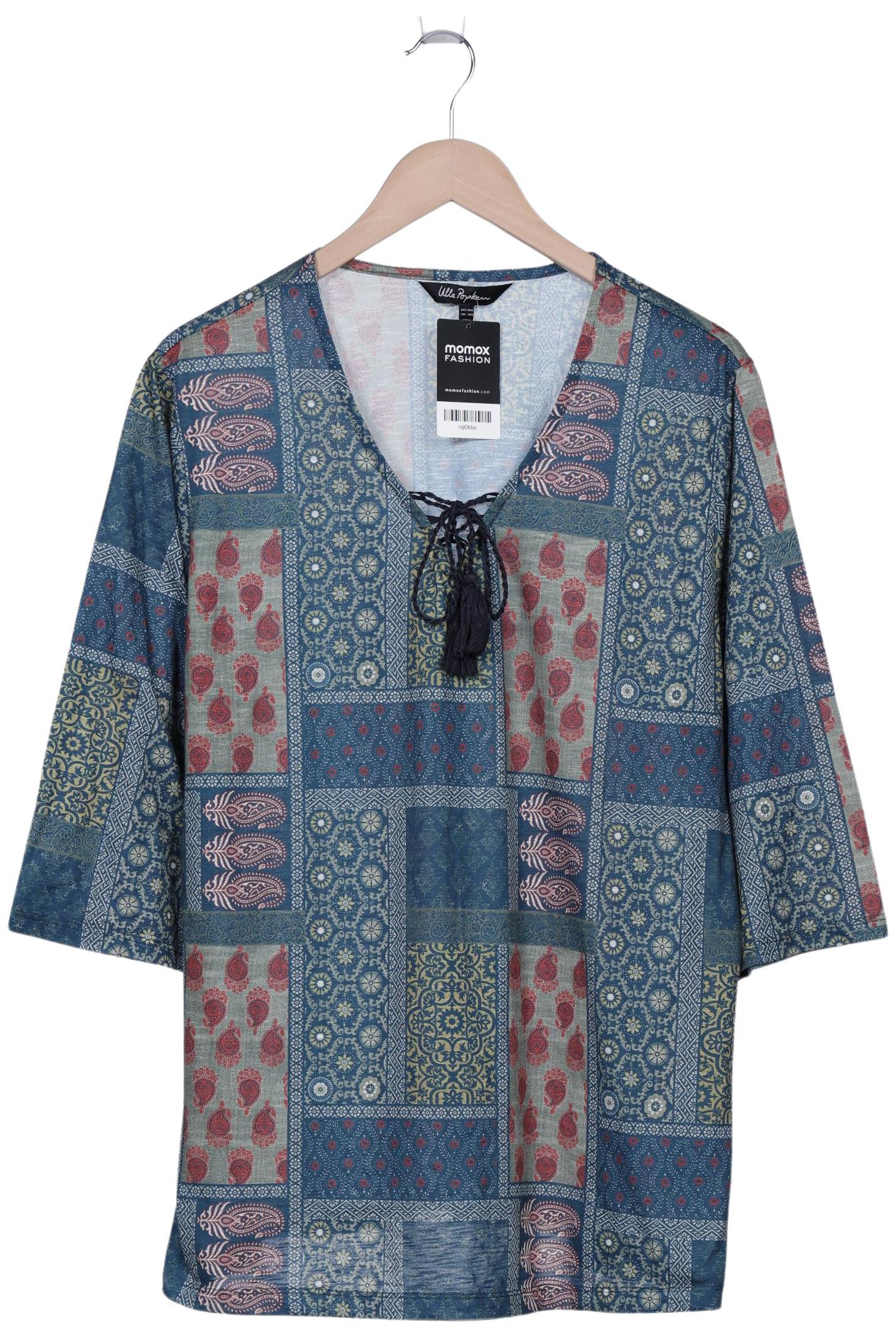 

Ulla Popken Damen T-Shirt, blau, Gr. 46
