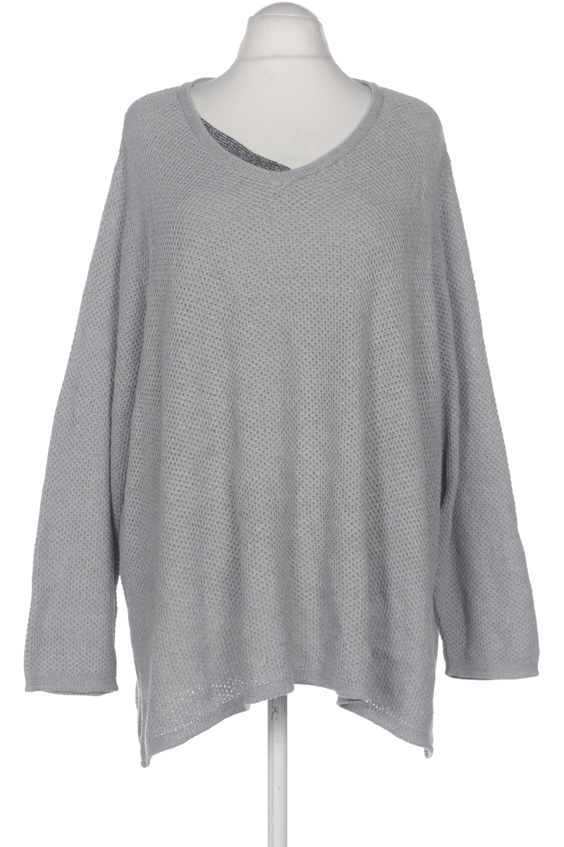 

Ulla Popken Damen Pullover, grau, Gr. 58