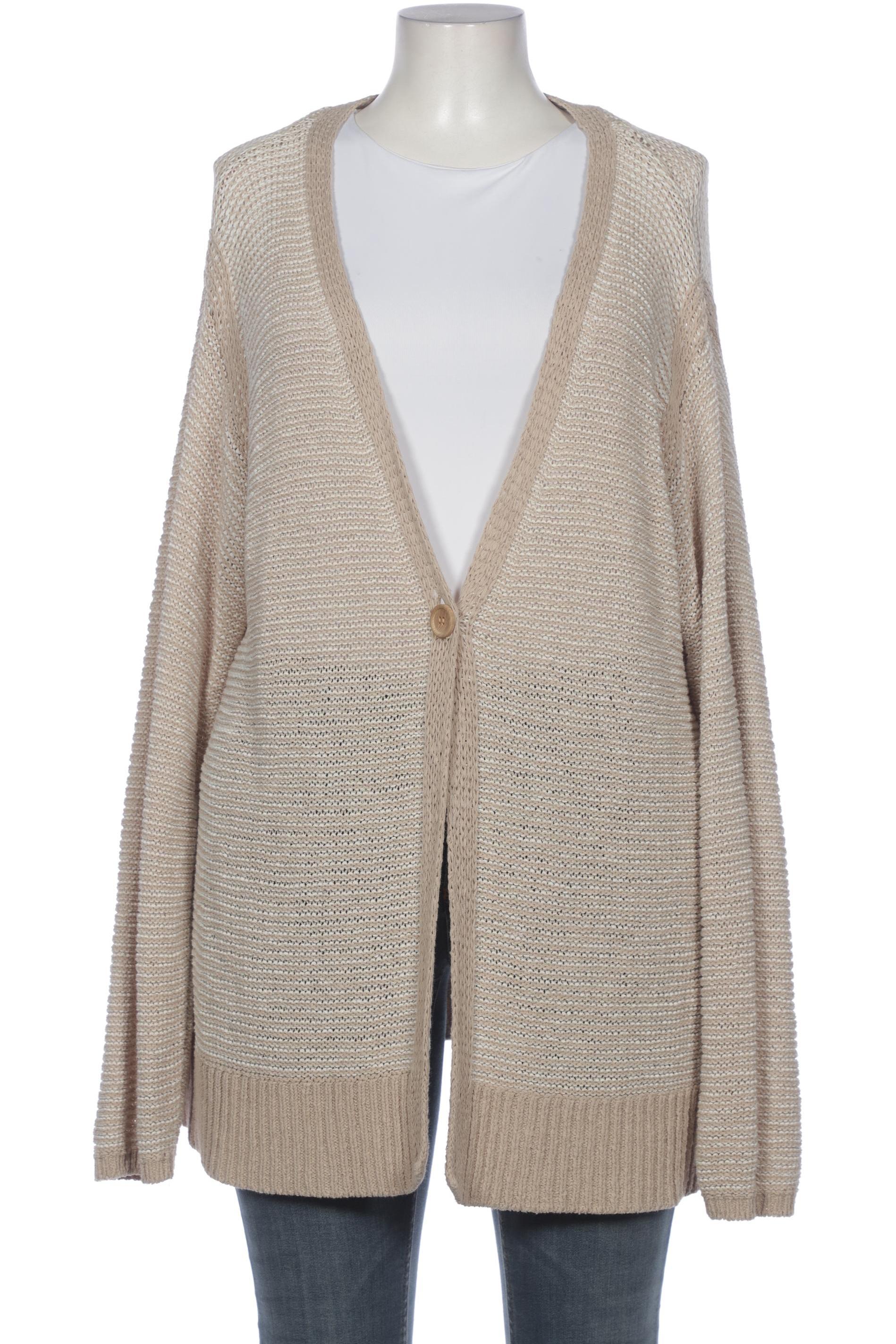 

Ulla Popken Damen Strickjacke, beige, Gr. 50