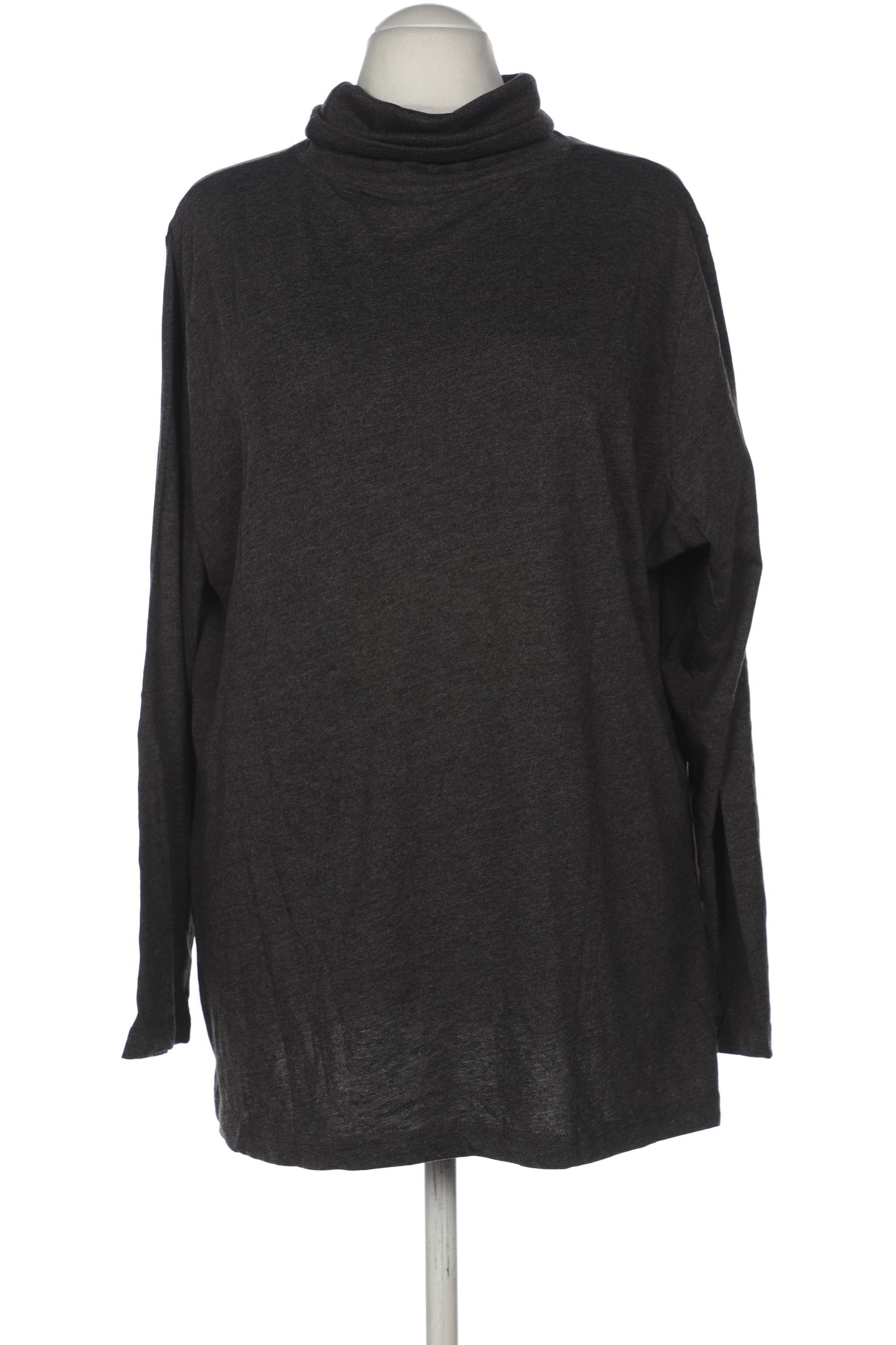 

Ulla Popken Damen Langarmshirt, grau, Gr. 56