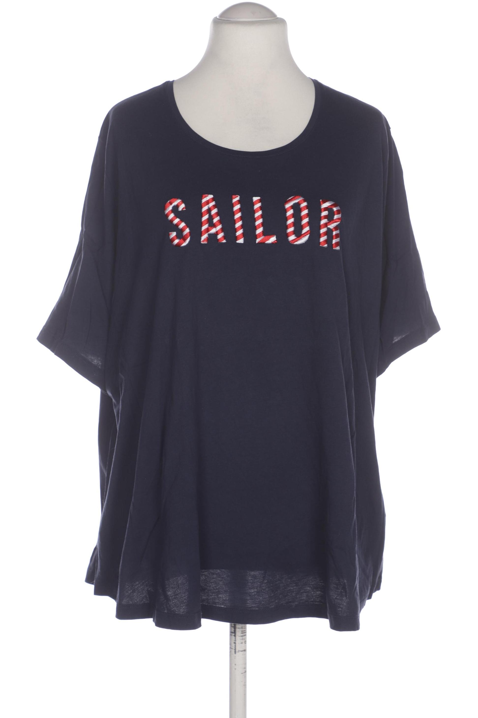 

Ulla Popken Damen T-Shirt, marineblau, Gr. 54