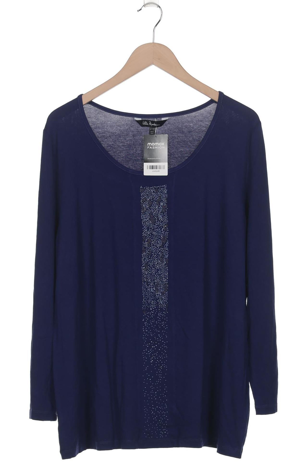 

Ulla Popken Damen Langarmshirt, marineblau, Gr. 46