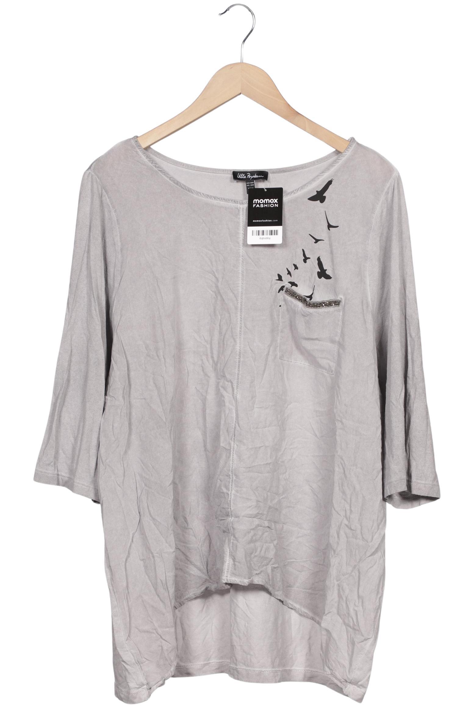 

Ulla Popken Damen T-Shirt, grau, Gr. 50
