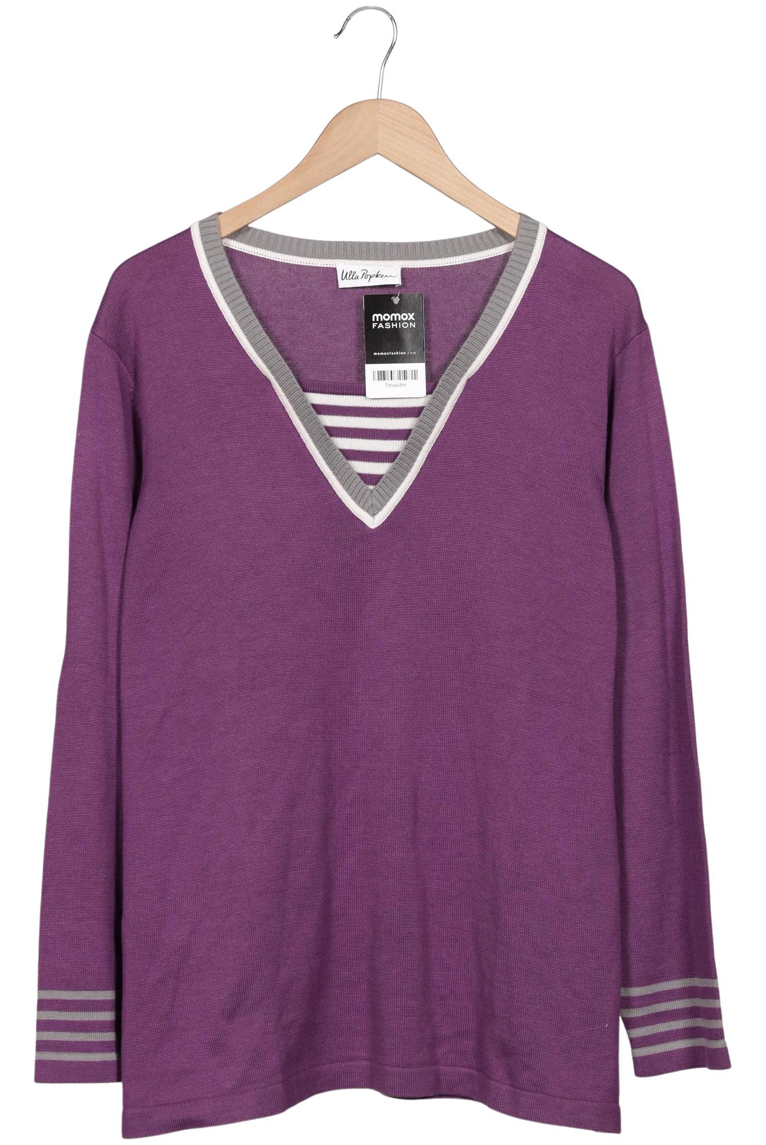 

Ulla Popken Damen Pullover, flieder, Gr. 46