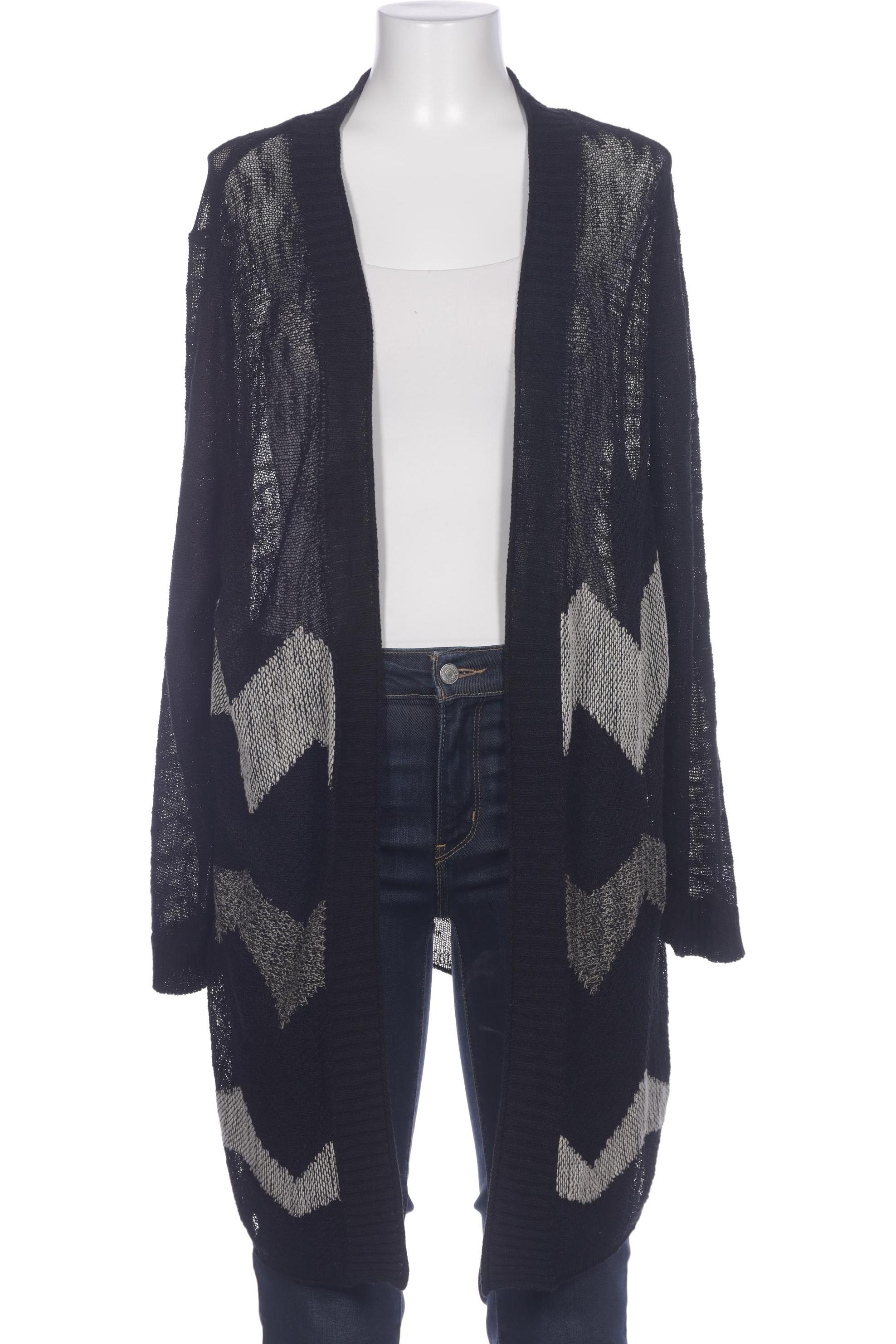 

Ulla Popken Damen Strickjacke, schwarz, Gr. 42