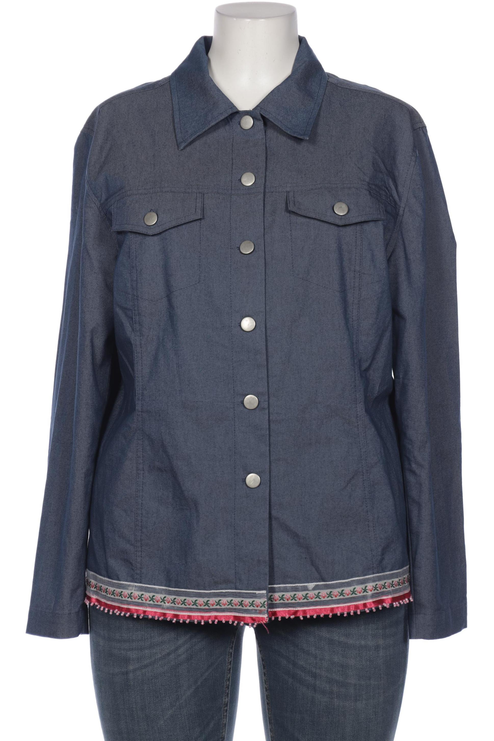 

Ulla Popken Damen Bluse, blau, Gr. 42