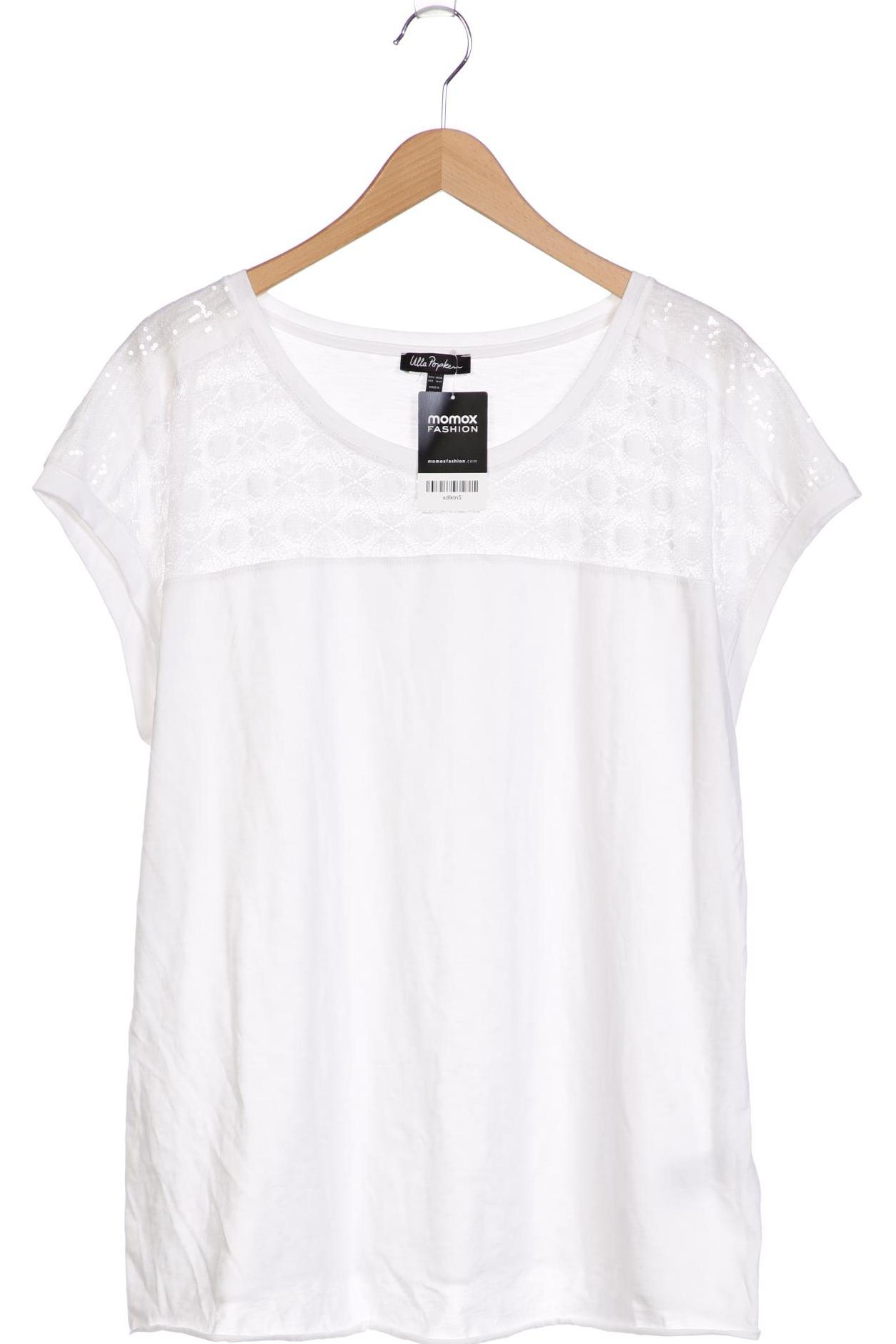 

Ulla Popken Damen T-Shirt, weiß, Gr. 46