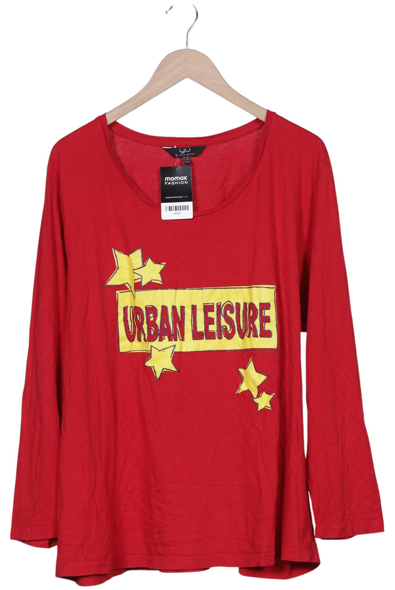 

Ulla Popken Damen Langarmshirt, rot, Gr. 50