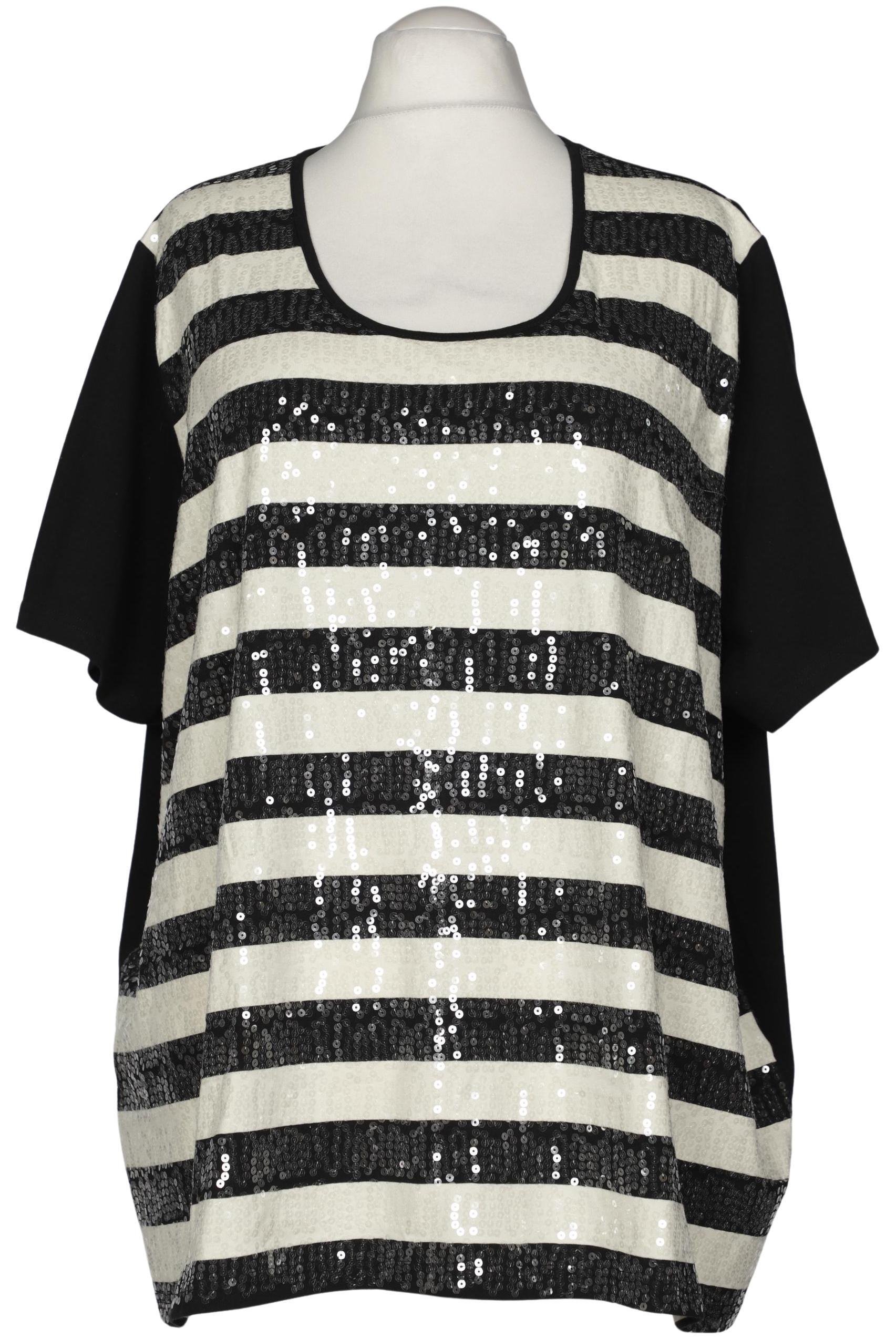 

Ulla Popken Damen T-Shirt, schwarz, Gr. 58