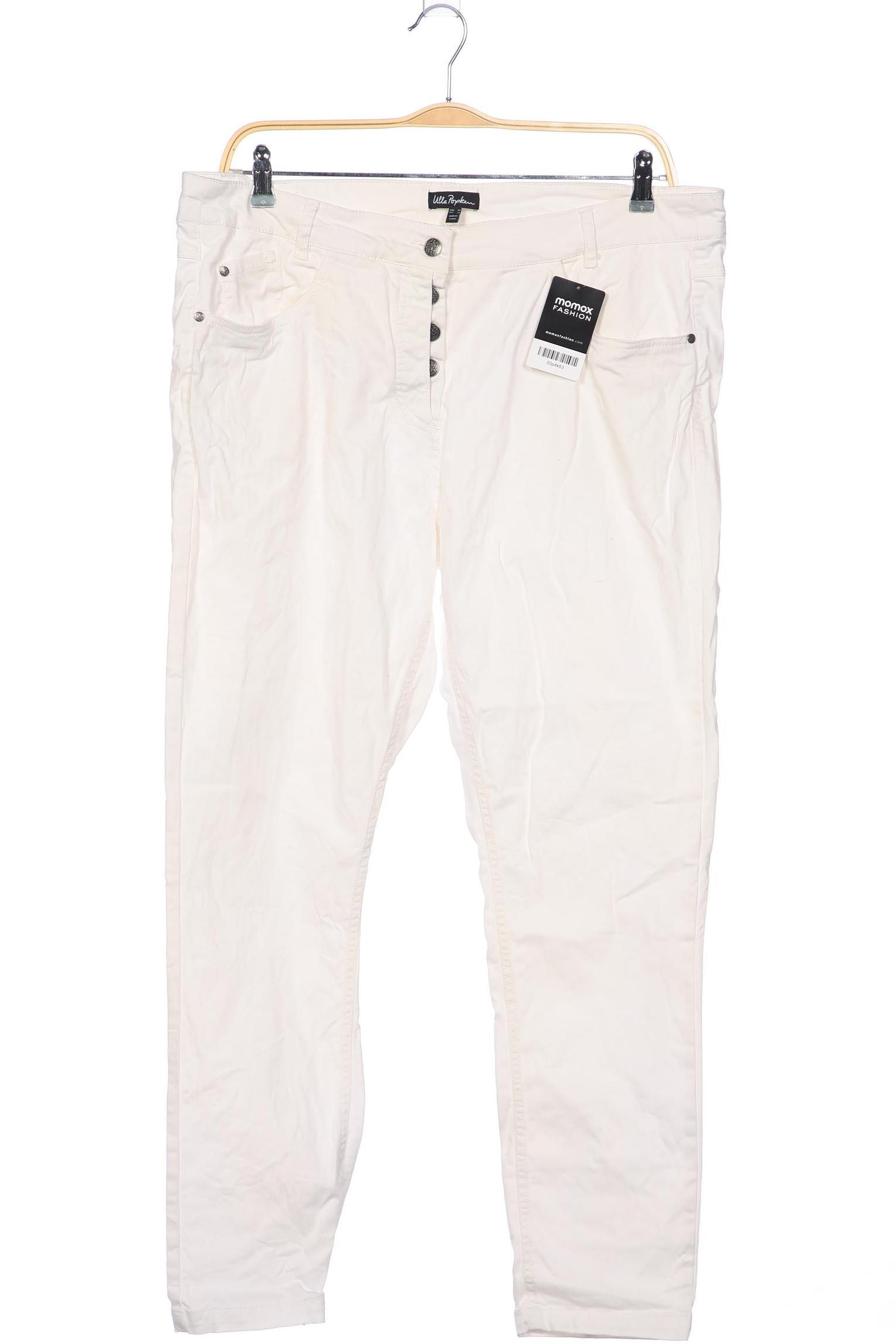 

Ulla Popken Damen Jeans, weiß, Gr. 48