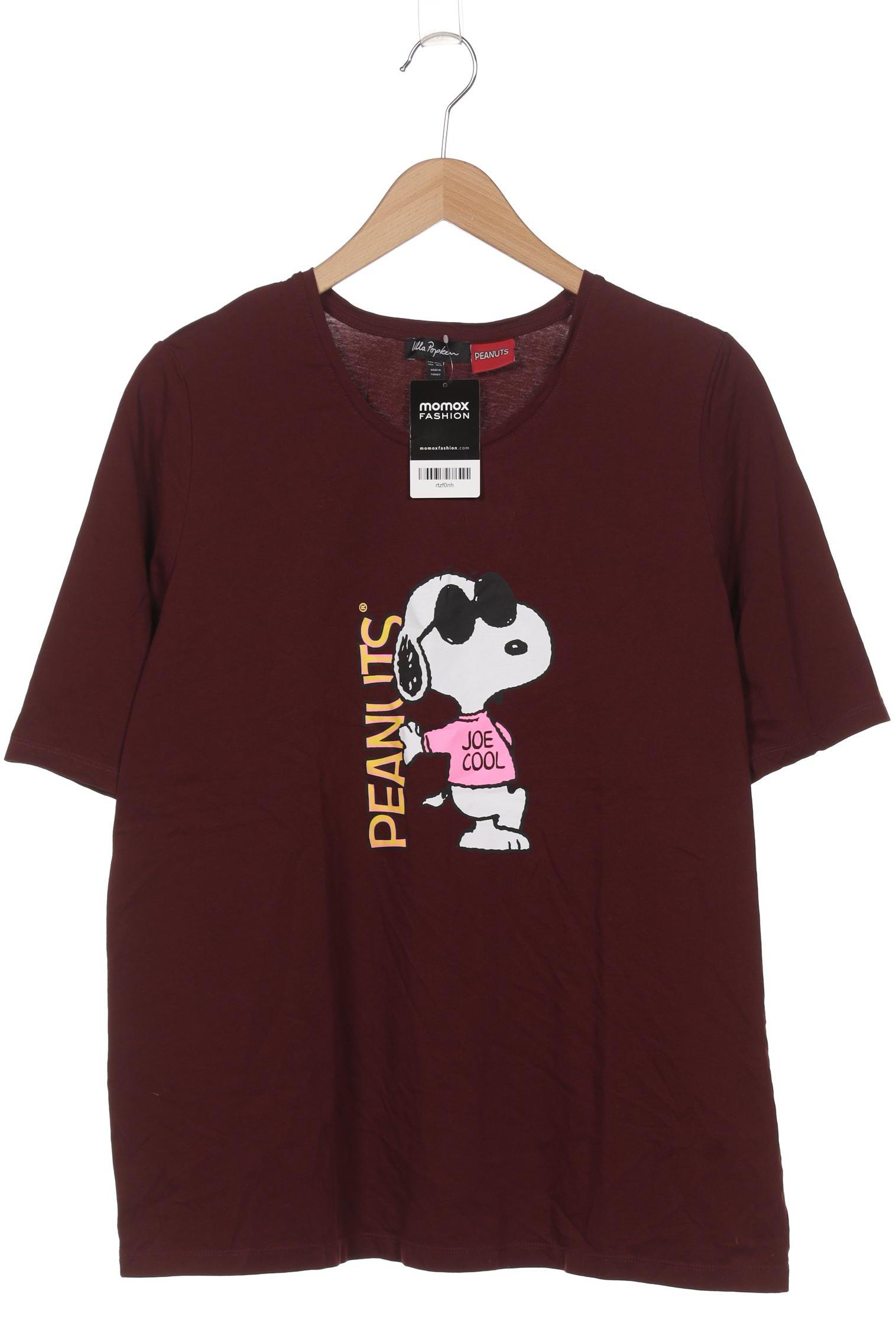 

Ulla Popken Damen T-Shirt, bordeaux, Gr. 46