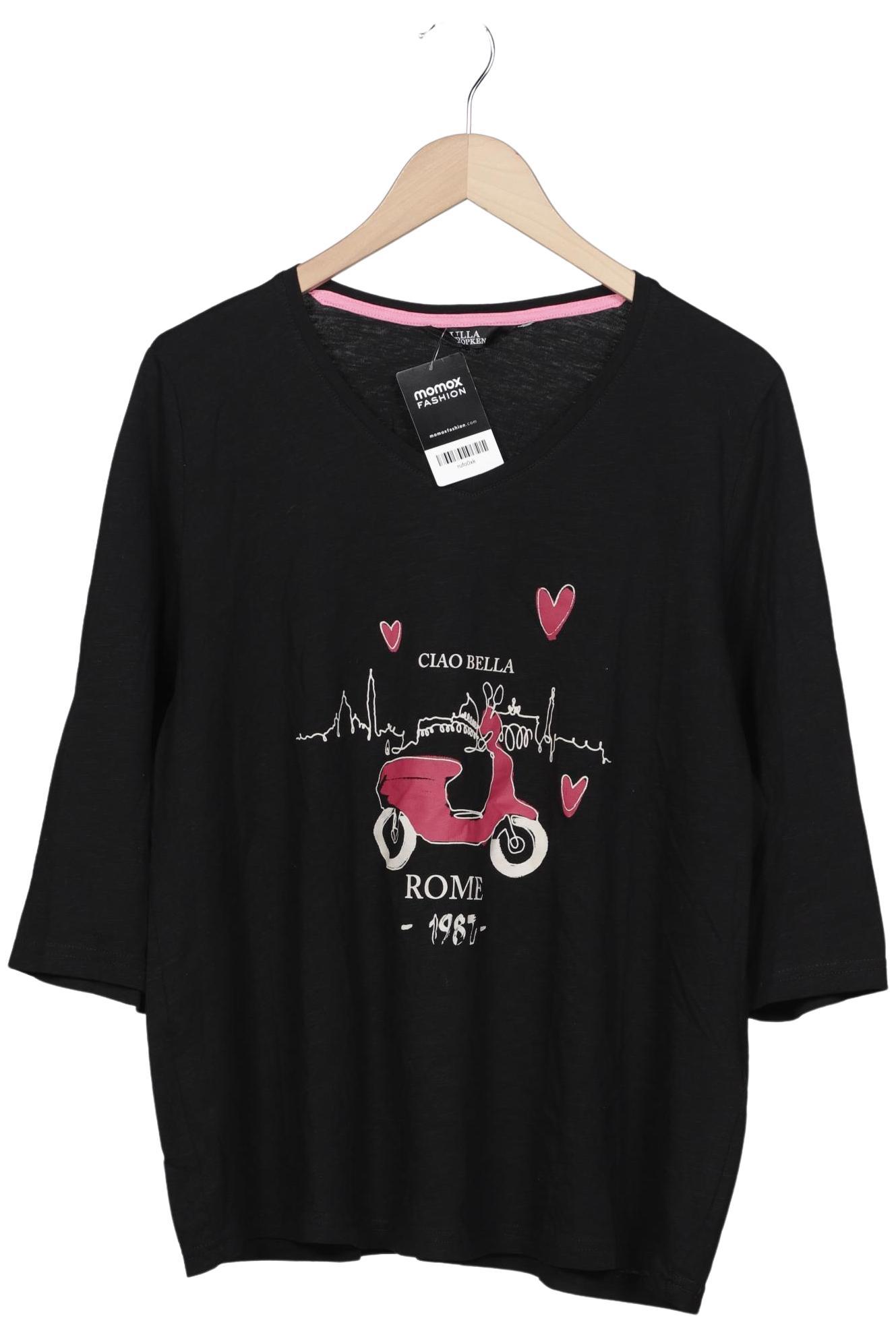 

Ulla Popken Damen Langarmshirt, schwarz, Gr. 46