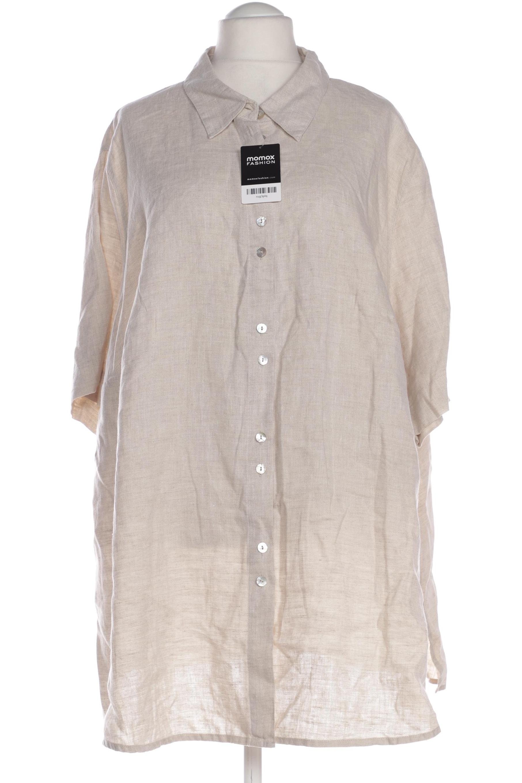

Ulla Popken Damen Bluse, beige, Gr. 58