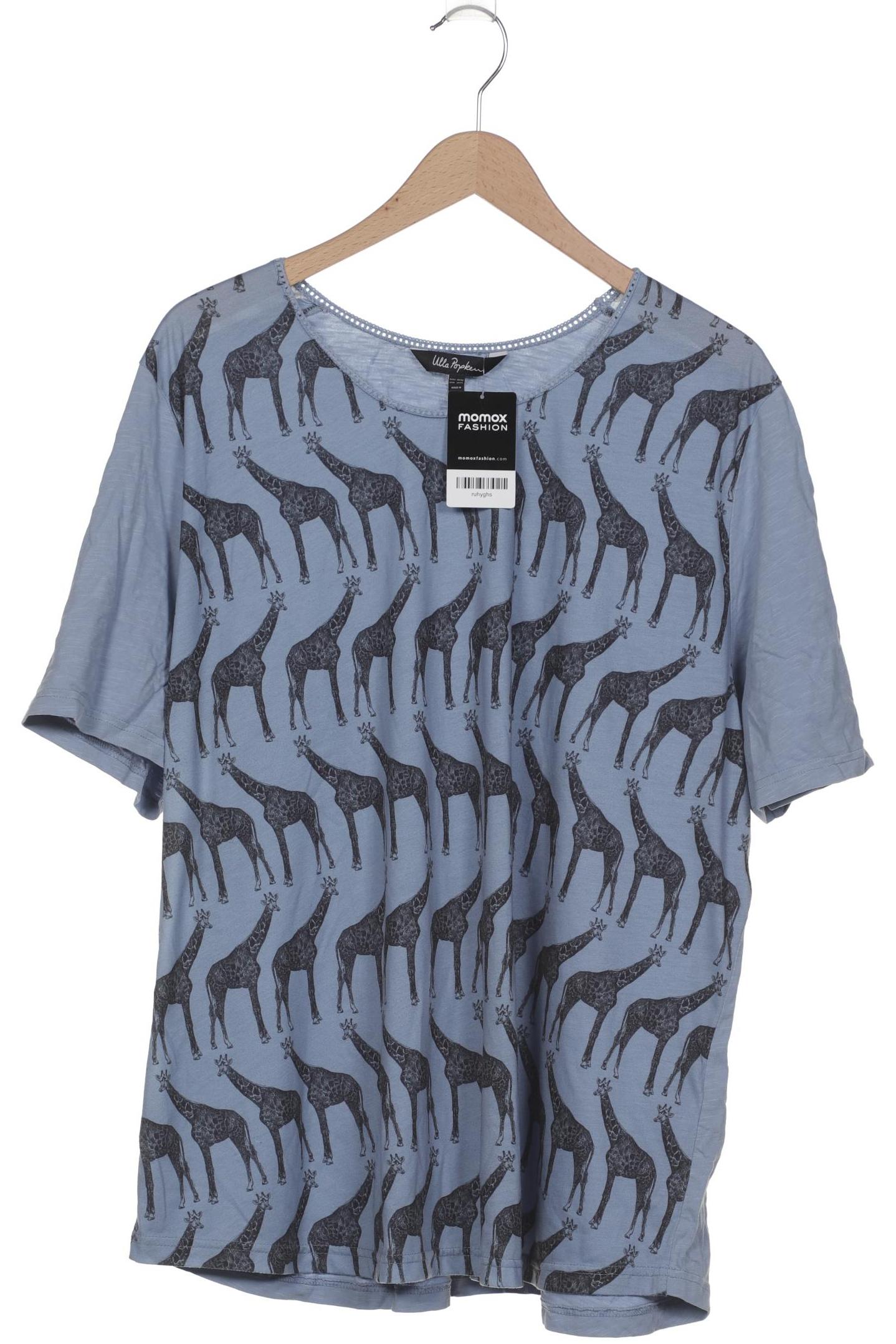 

Ulla Popken Damen T-Shirt, blau, Gr. 50