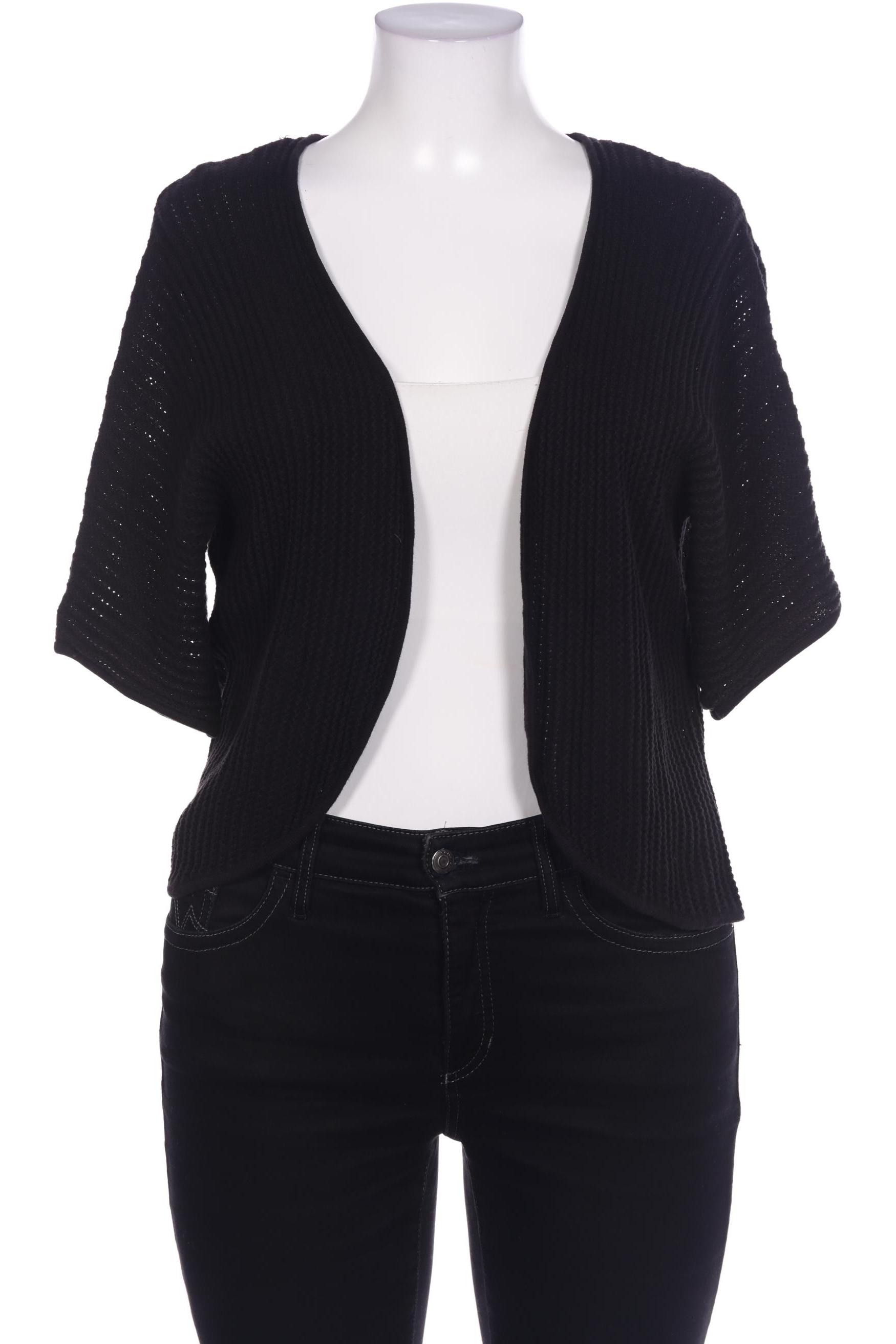 

Ulla Popken Damen Strickjacke, schwarz, Gr. 46