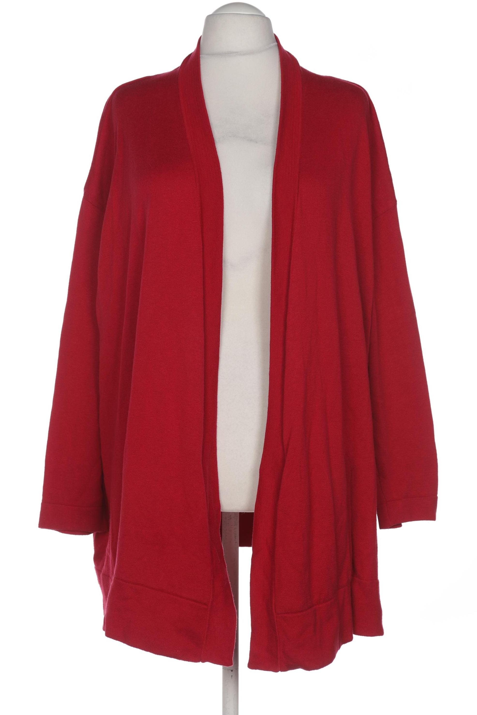 

Ulla Popken Damen Strickjacke, rot, Gr. 54