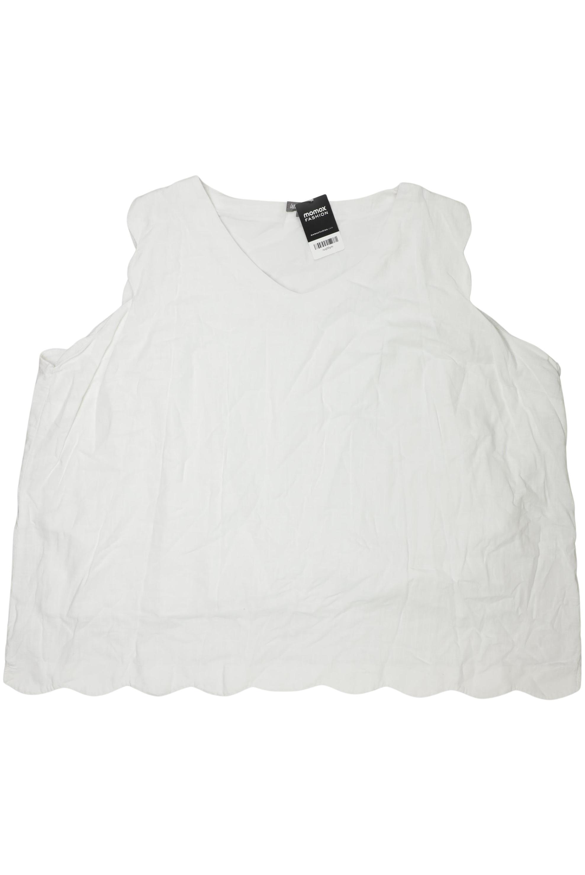 

Ulla Popken Damen Top, weiß, Gr. 62