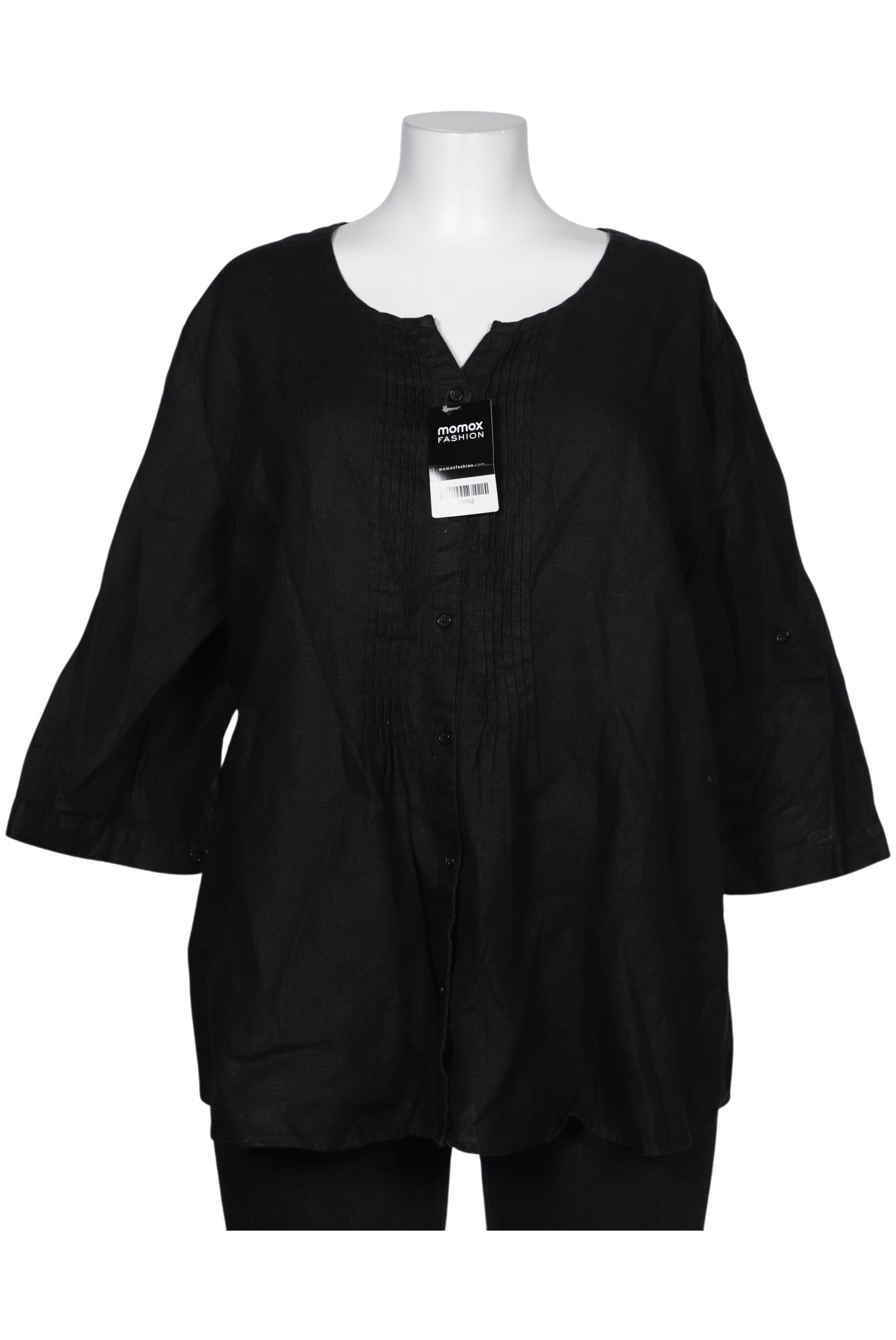 

Ulla Popken Damen Bluse, schwarz, Gr. 46