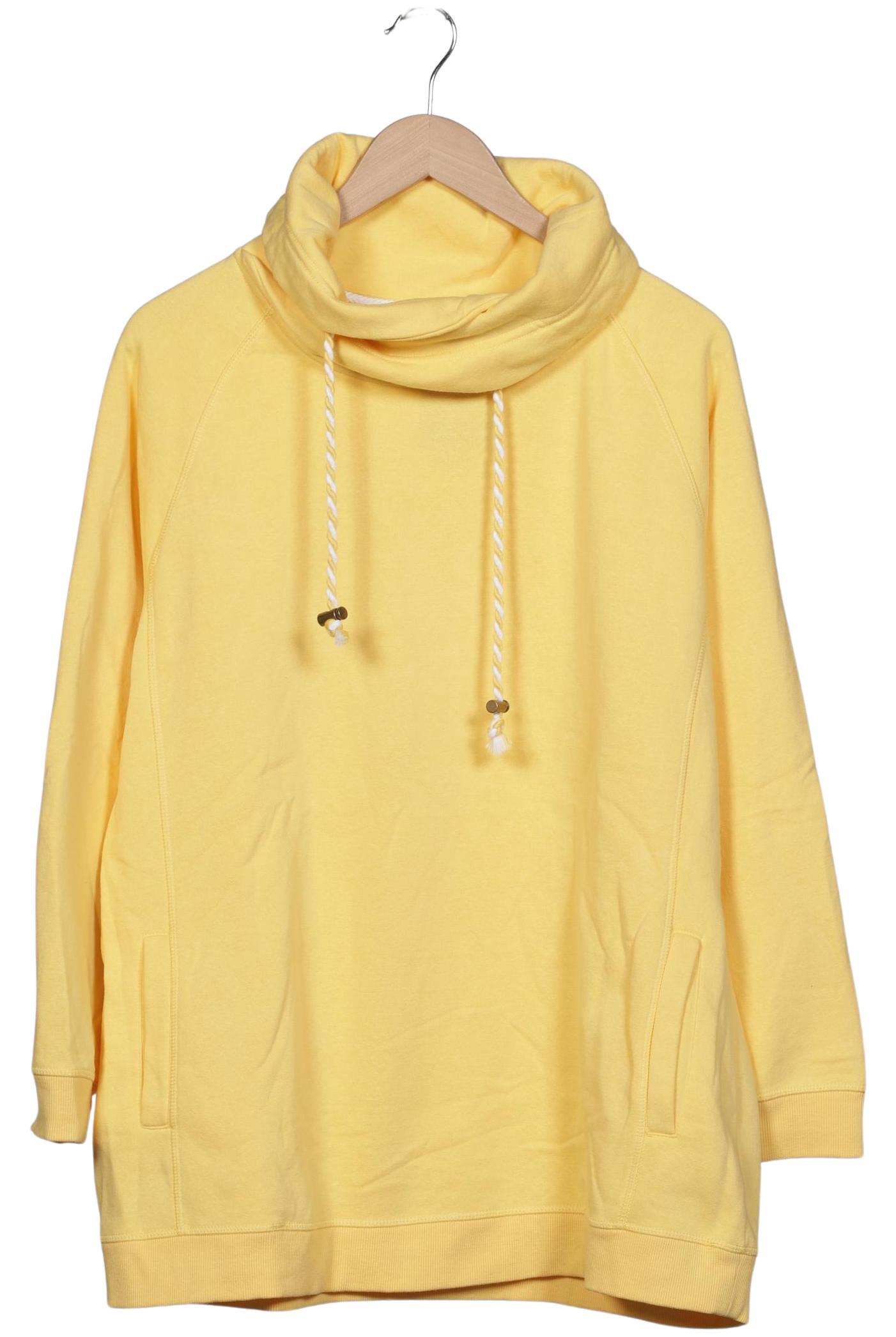 

Ulla Popken Damen Sweatshirt, gelb, Gr. 46