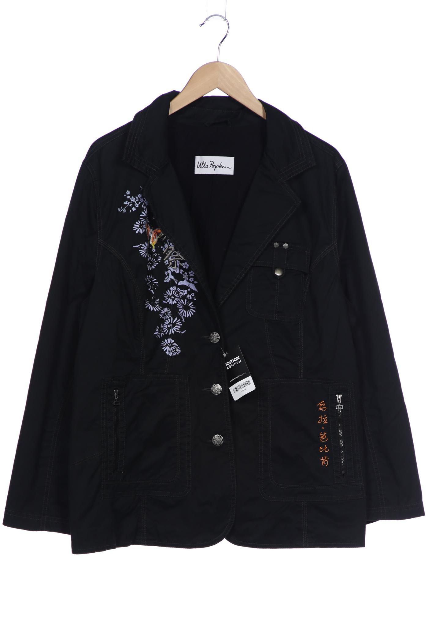 

Ulla Popken Damen Jacke, schwarz, Gr. 48