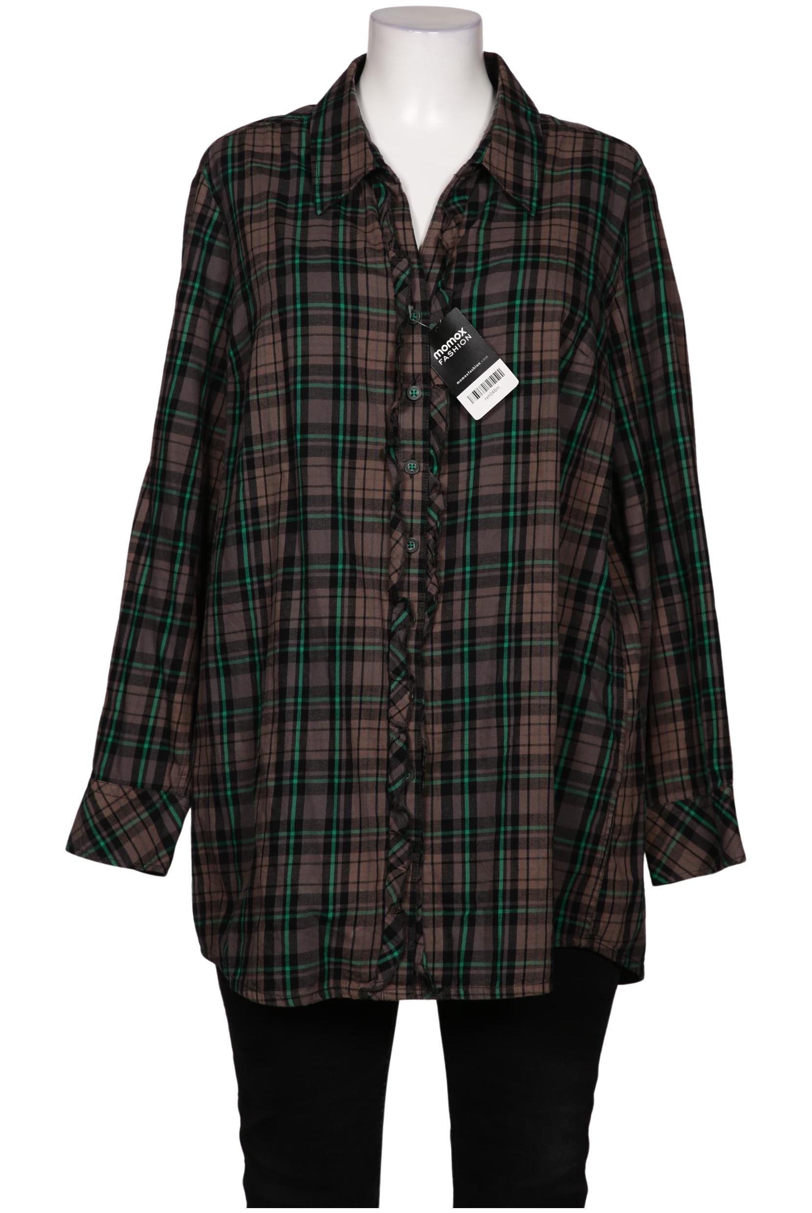 

Ulla Popken Damen Bluse, braun, Gr. 46