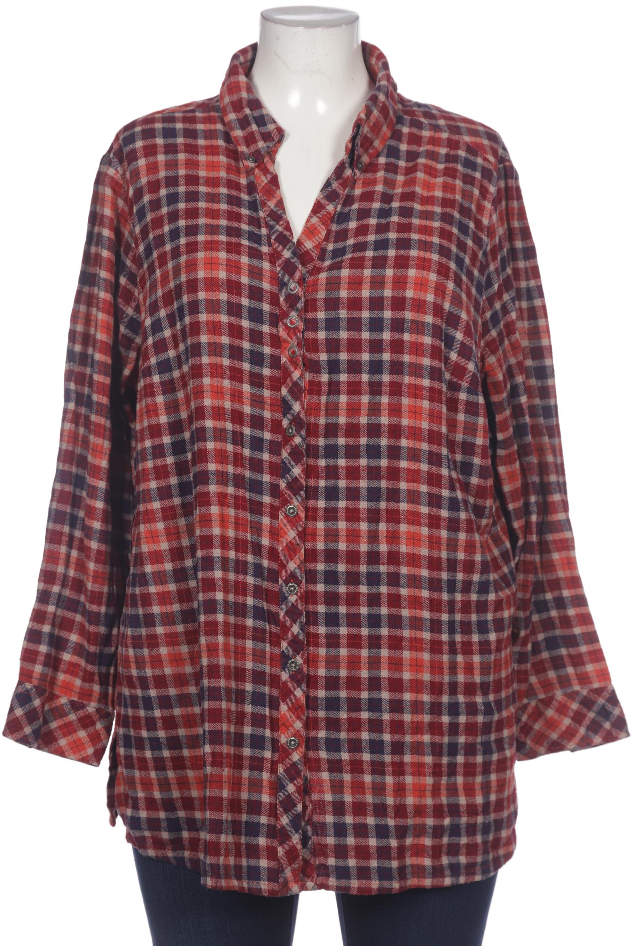 

Ulla Popken Damen Bluse, rot, Gr. 46