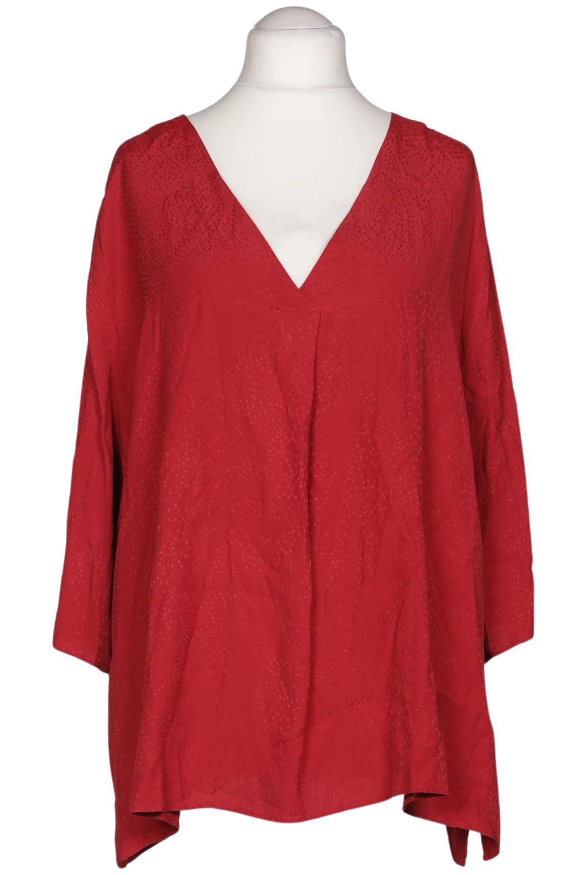 

Ulla Popken Damen Bluse, rot, Gr. 54