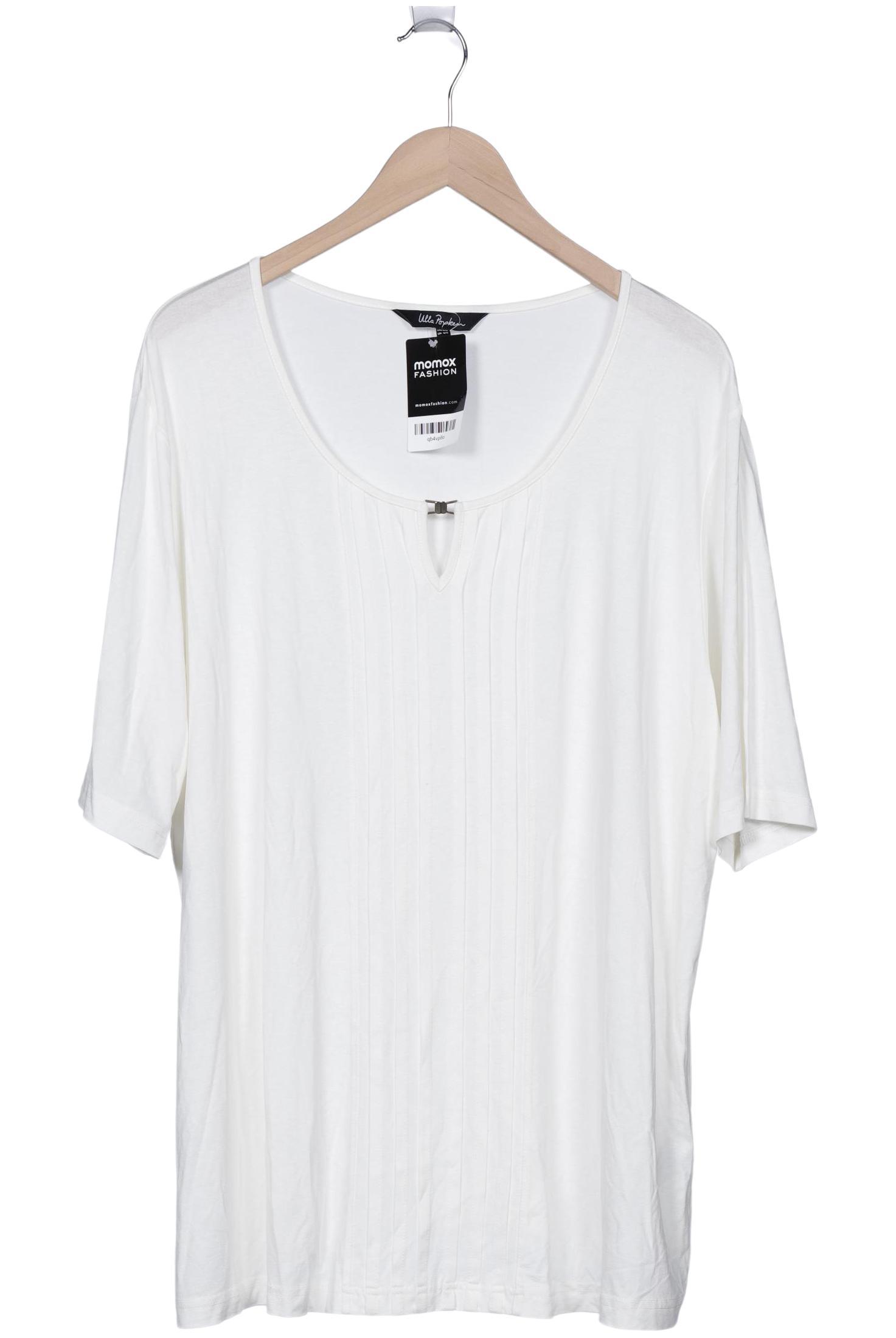 

Ulla Popken Damen T-Shirt, weiß, Gr. 46