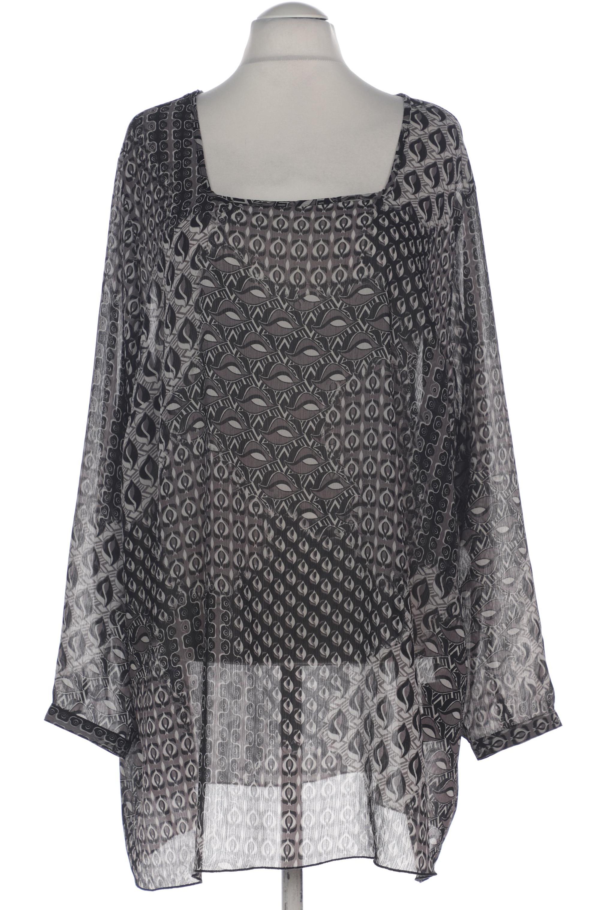 

Ulla Popken Damen Bluse, grau, Gr. 54
