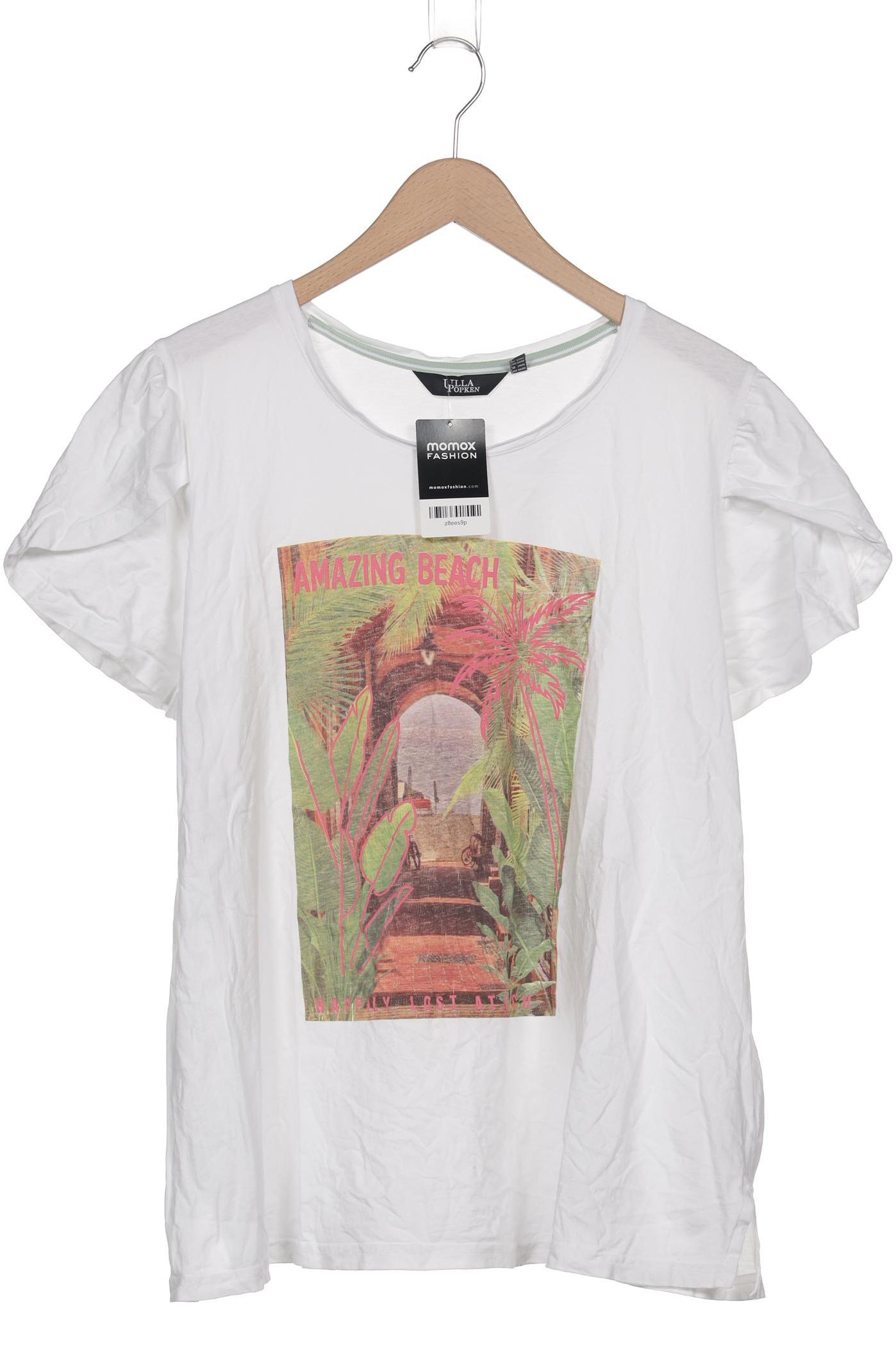 

Ulla Popken Damen T-Shirt, weiß, Gr. 50