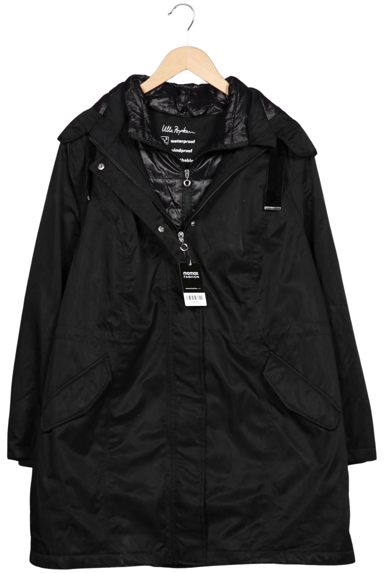 

Ulla Popken Damen Mantel, schwarz, Gr. 46