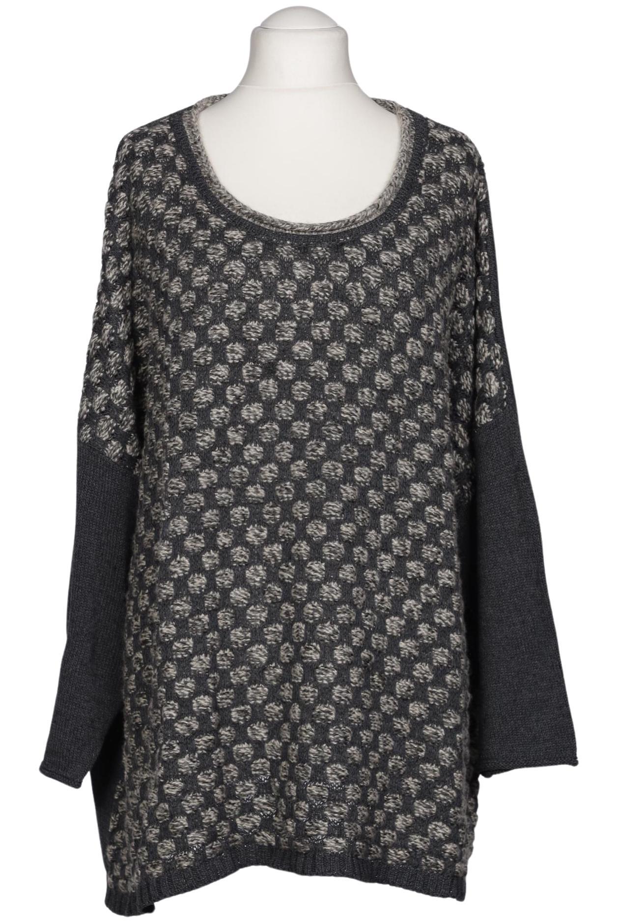 

Ulla Popken Damen Pullover, grau, Gr. 62