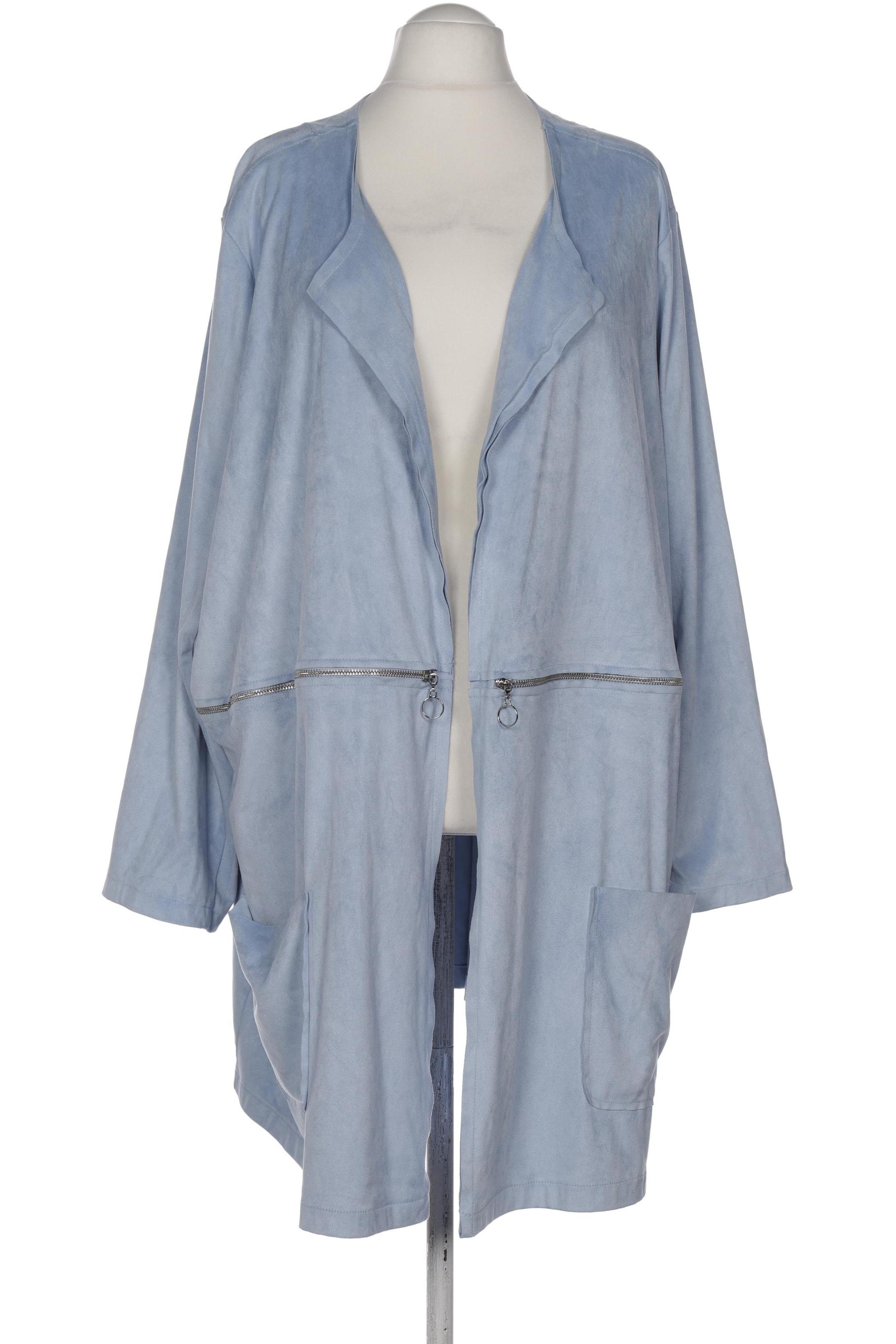 

Ulla Popken Damen Strickjacke, hellblau, Gr. 62