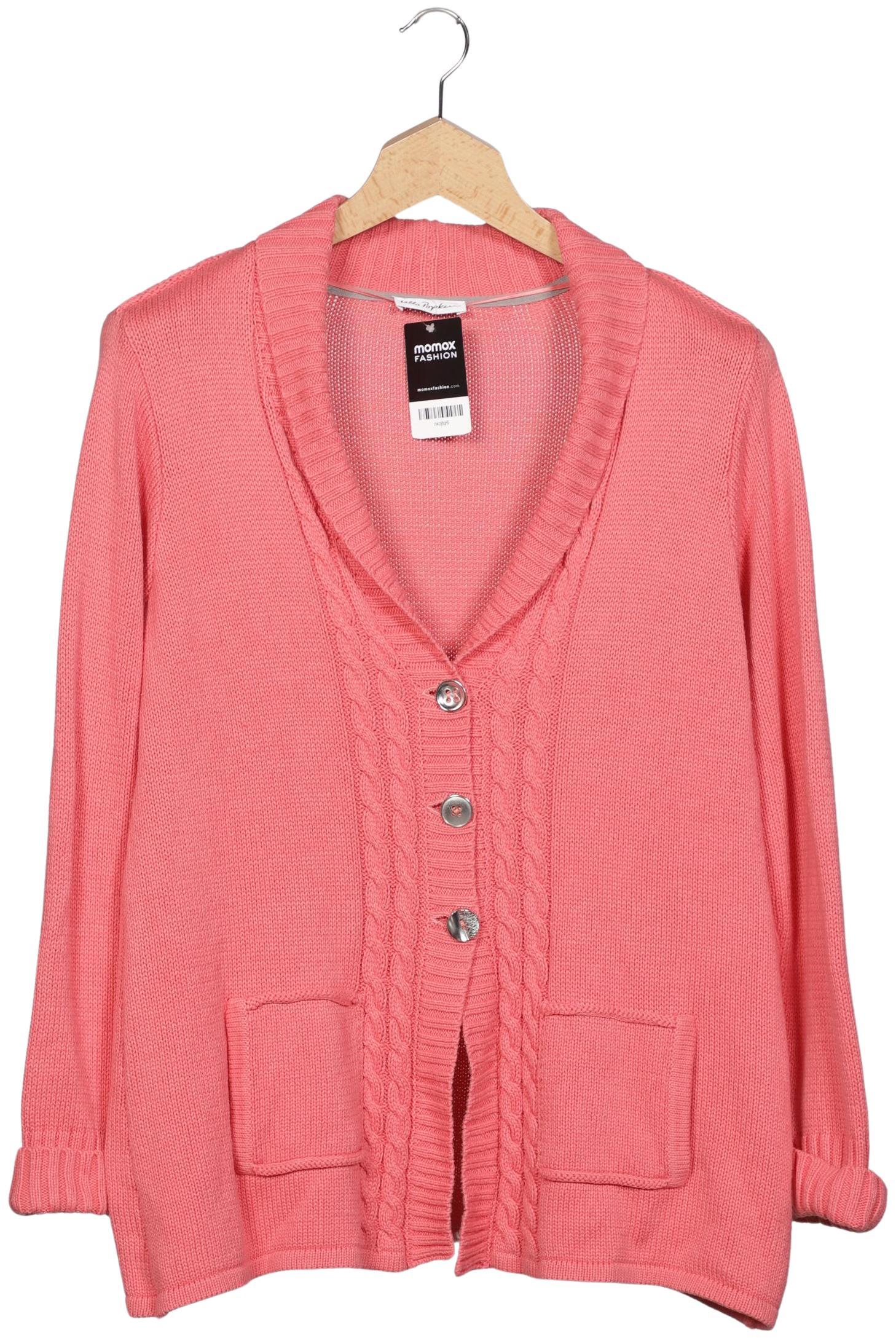 

Ulla Popken Damen Strickjacke, pink, Gr. 44