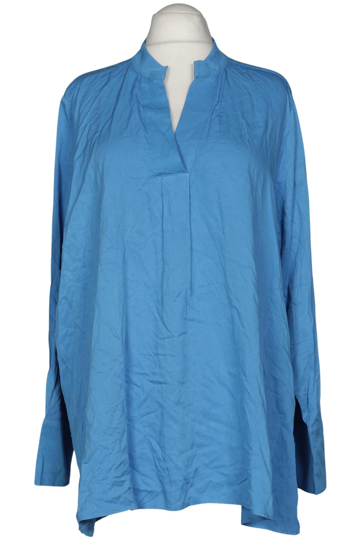 

Ulla Popken Damen Bluse, blau, Gr. 54
