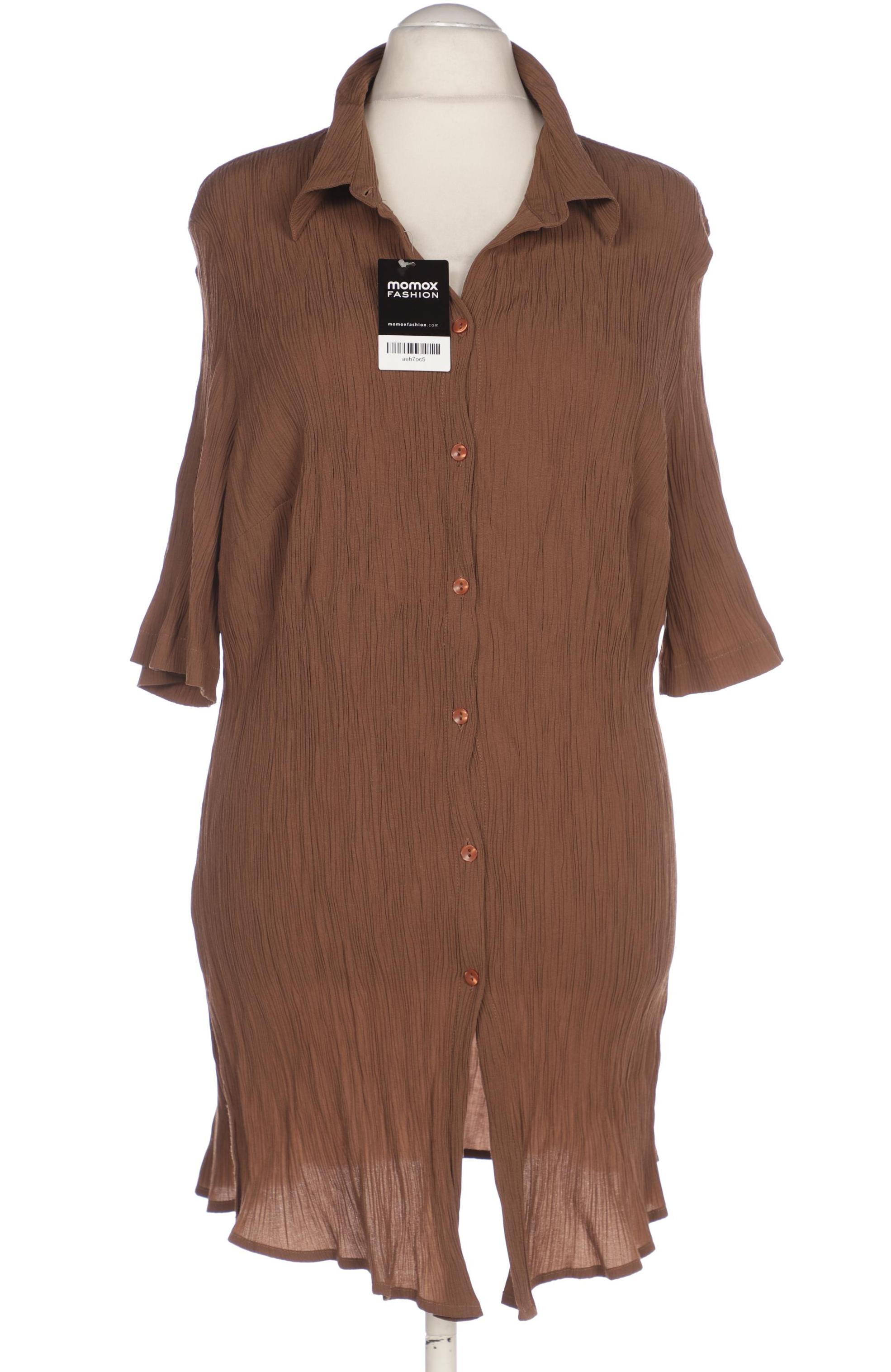 

Ulla Popken Damen Bluse, braun, Gr. 54