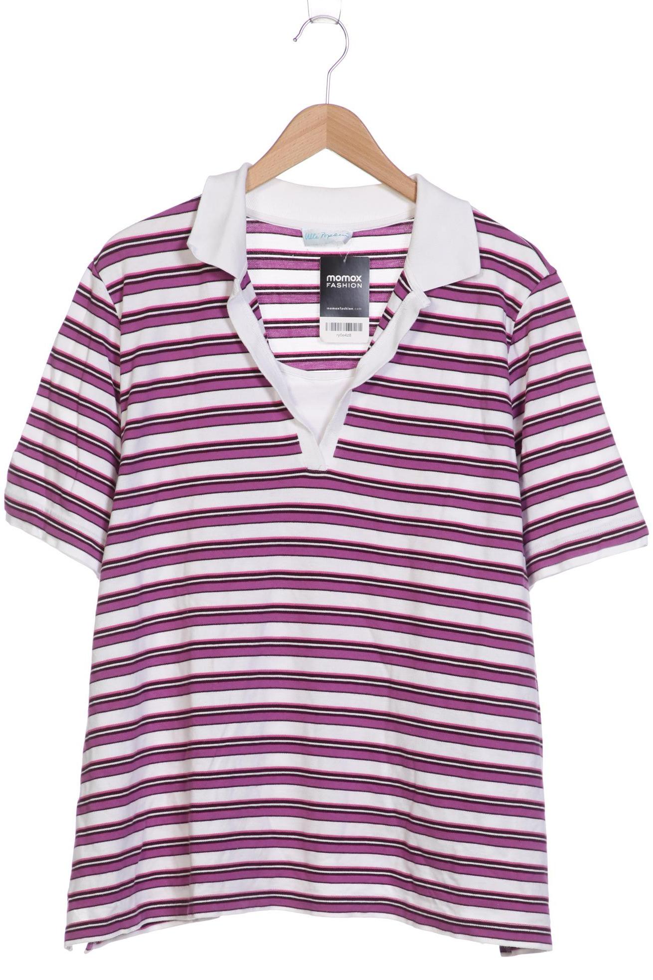 

Ulla Popken Damen Poloshirt, flieder