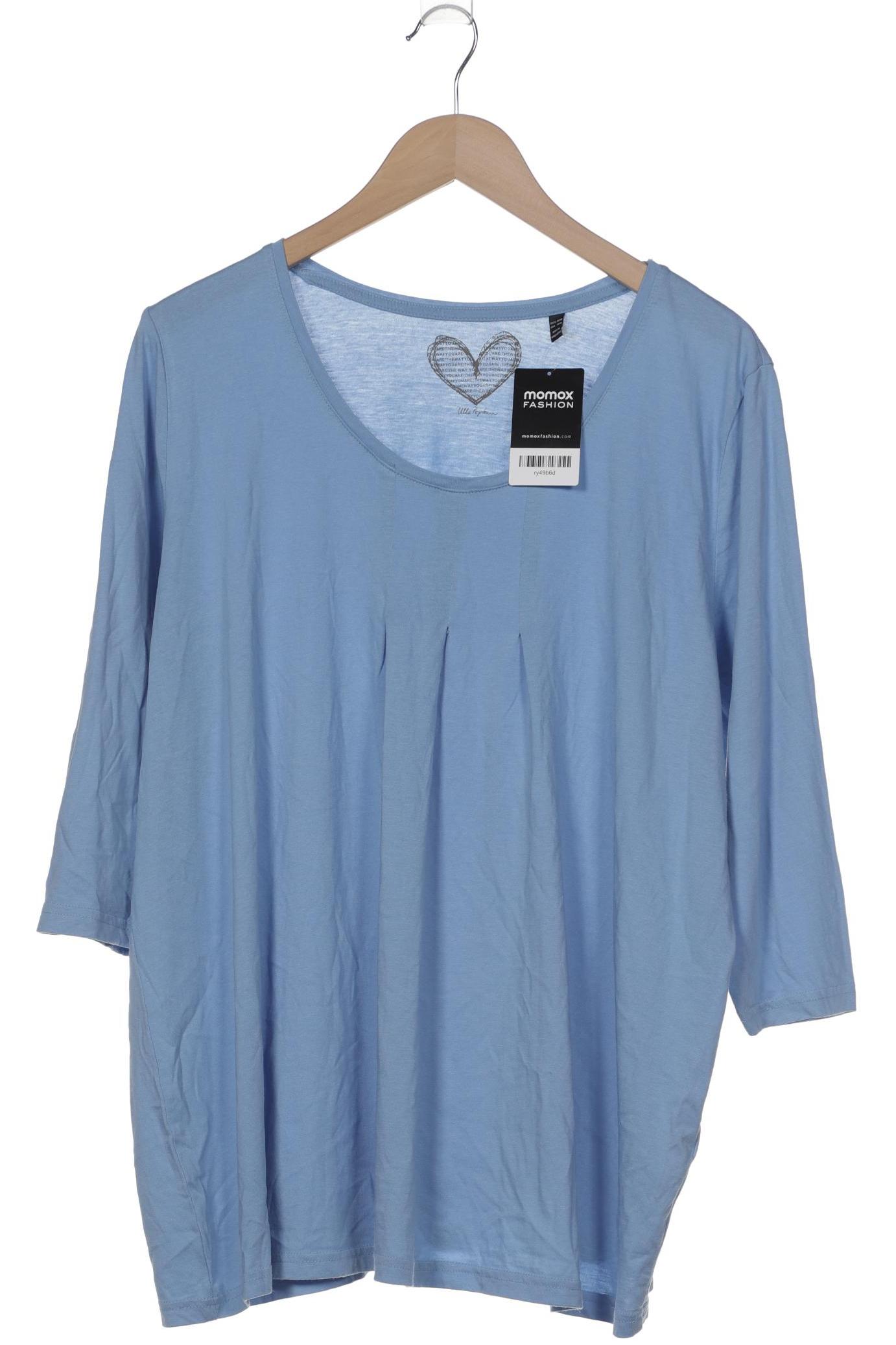 

Ulla Popken Damen Langarmshirt, blau, Gr. 48