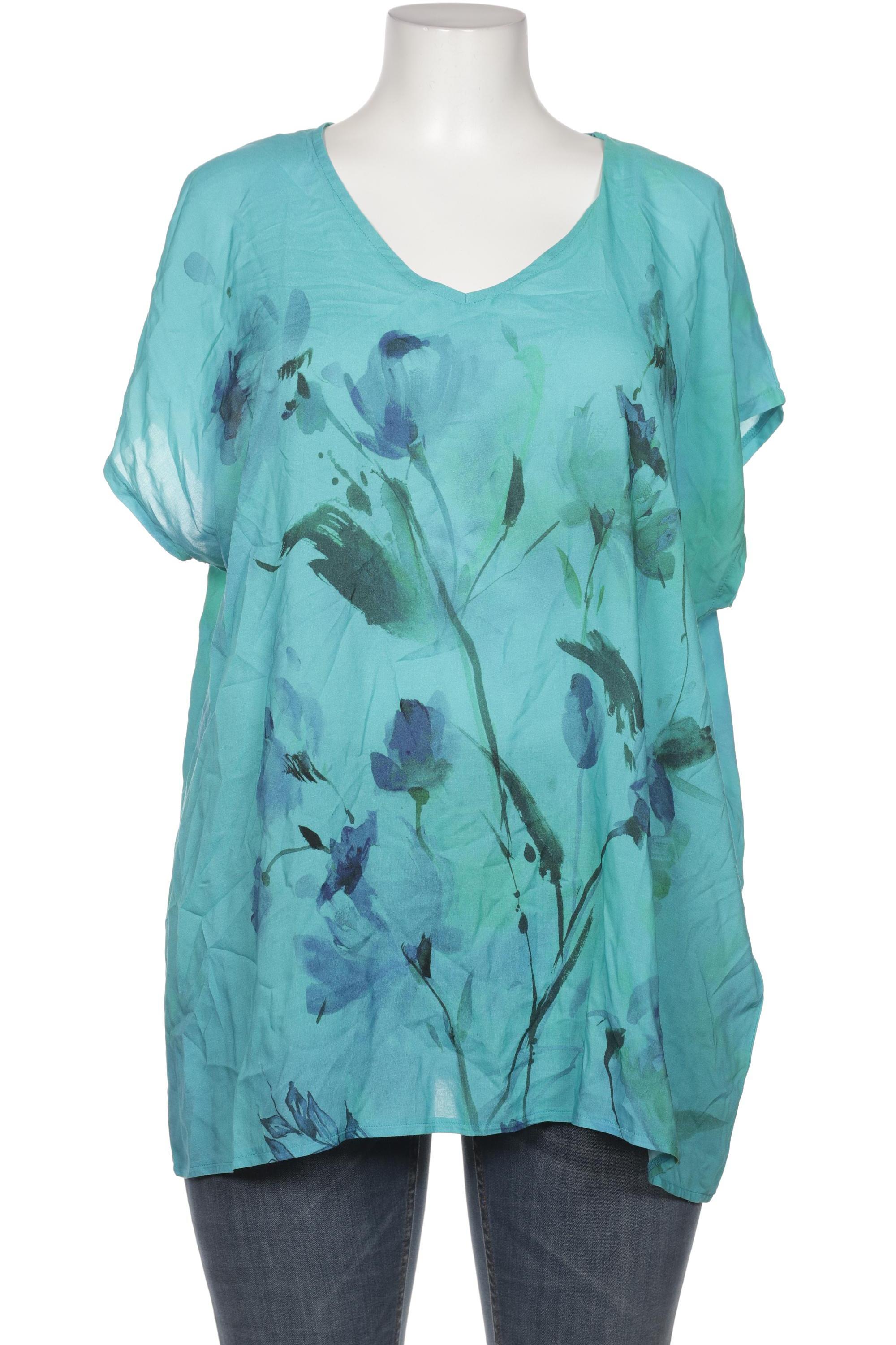 

Ulla Popken Damen Bluse, türkis, Gr. 46
