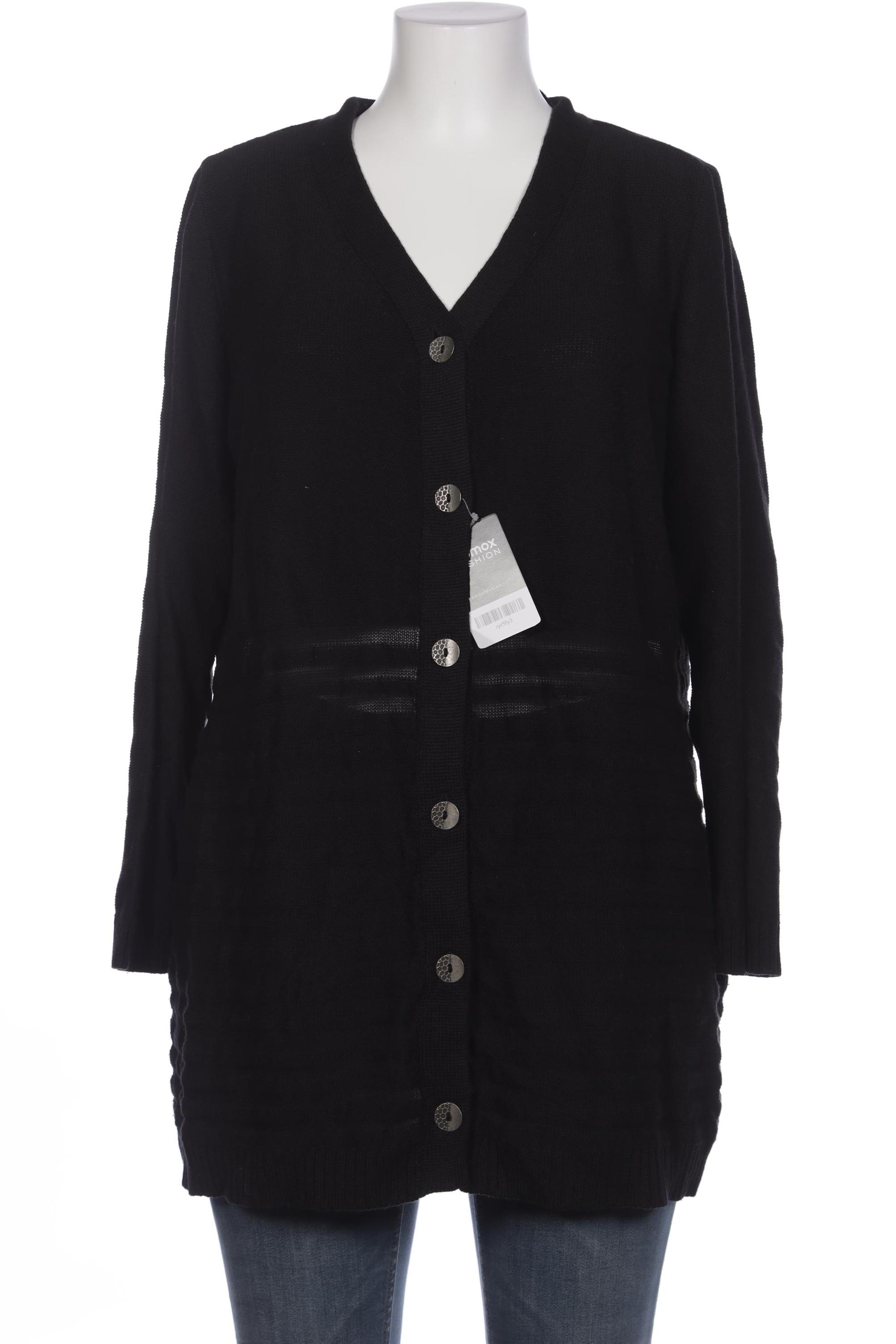 

Ulla Popken Damen Strickjacke, schwarz, Gr. 42