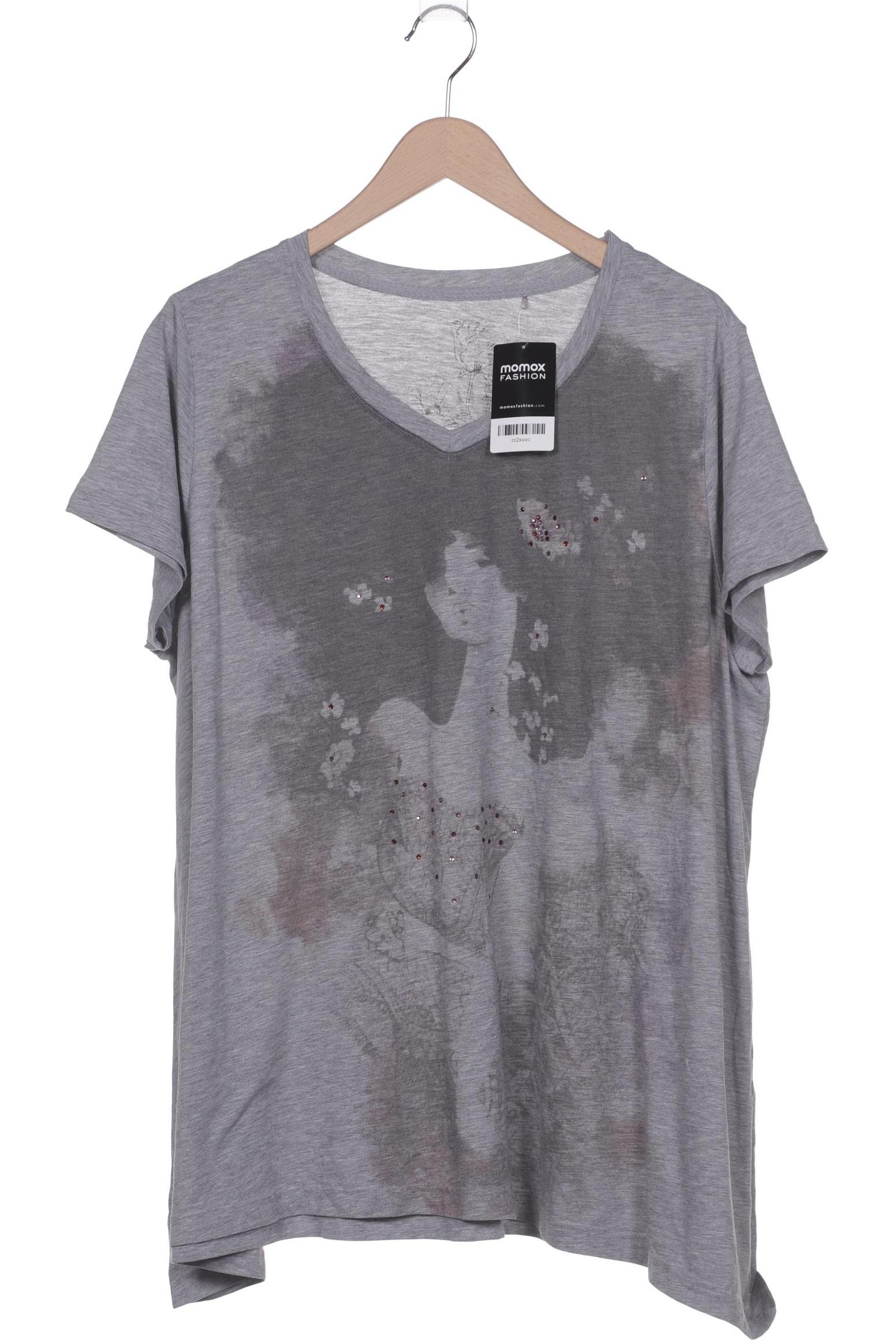 

Ulla Popken Damen T-Shirt, grau, Gr. 50
