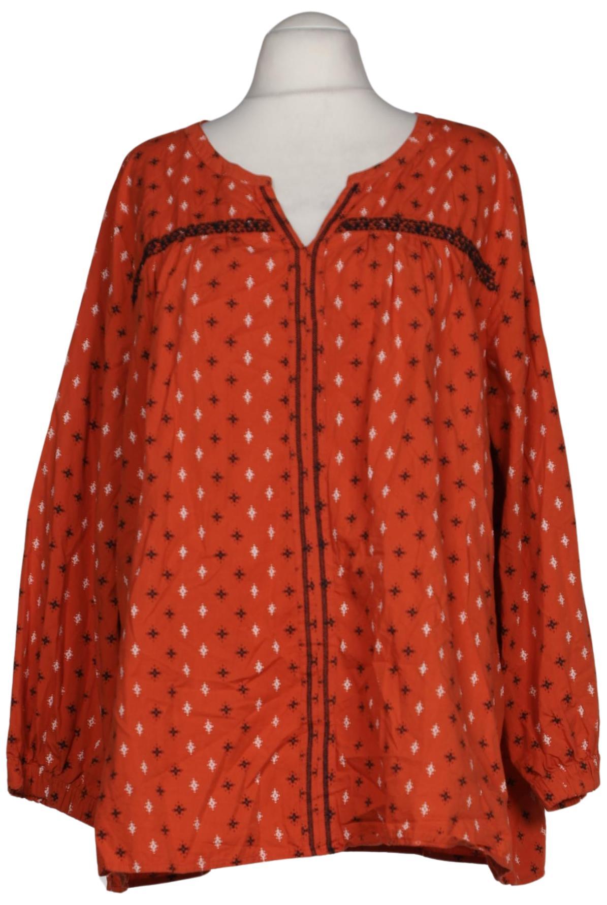 

Ulla Popken Damen Bluse, orange, Gr. 56