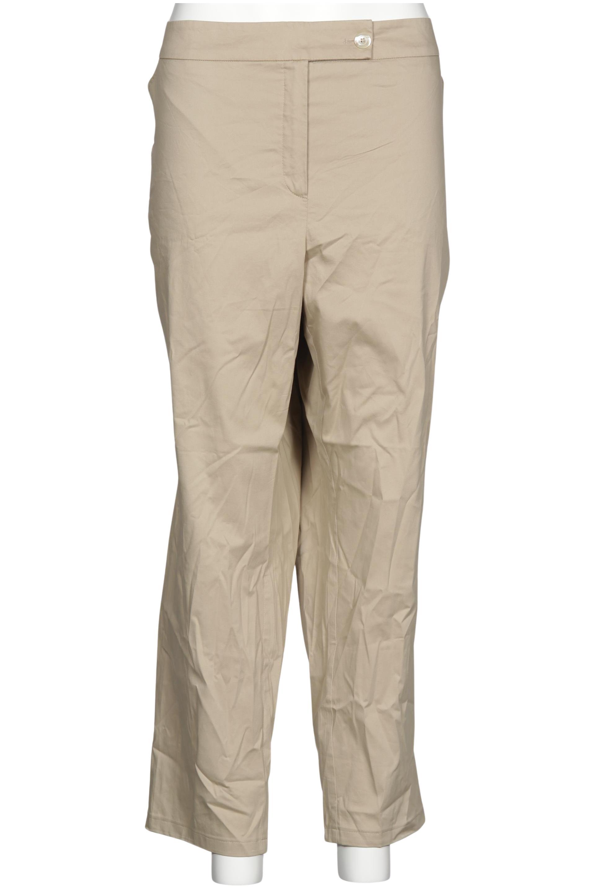 

Ulla Popken Damen Stoffhose, beige, Gr. 56