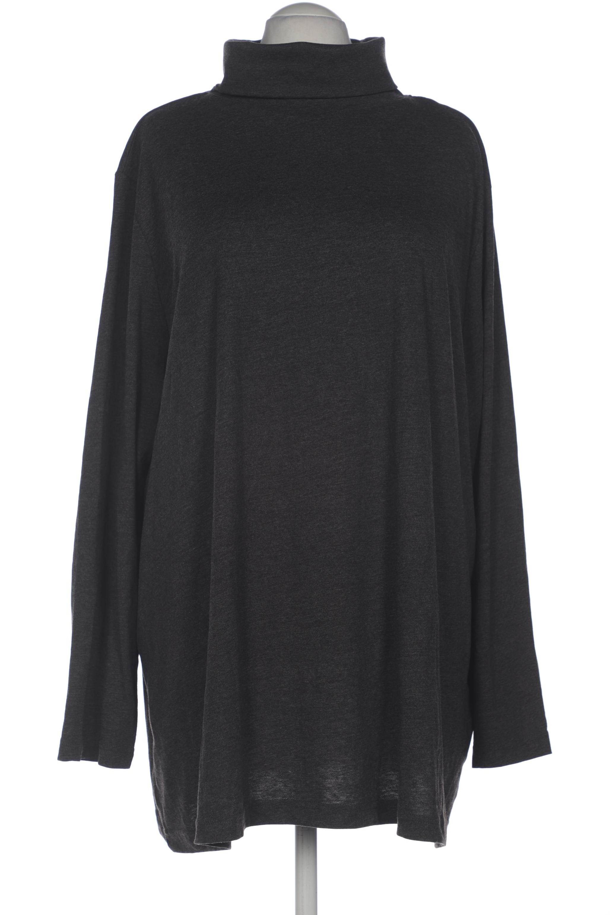 

Ulla Popken Damen Langarmshirt, grau, Gr. 58