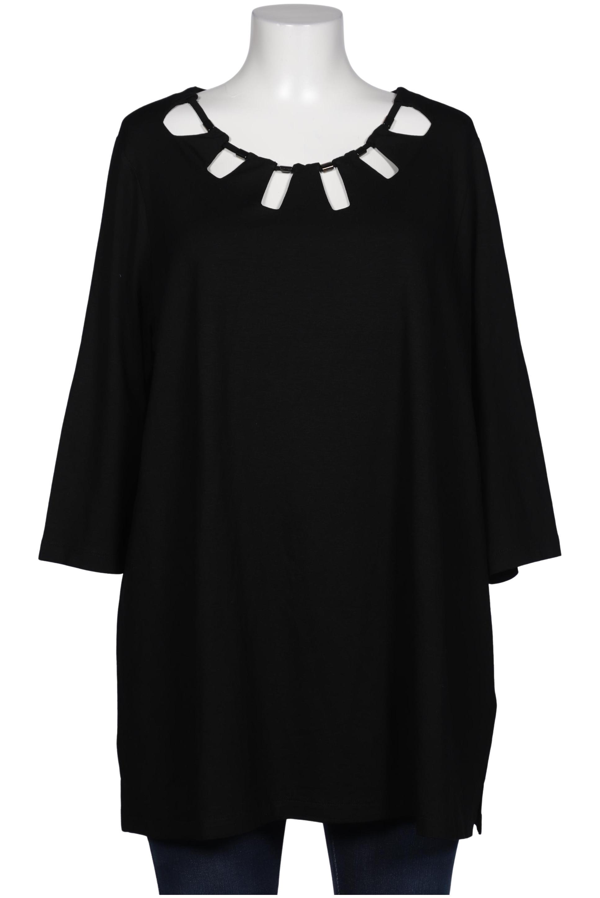 

Ulla Popken Damen T-Shirt, schwarz, Gr. 50