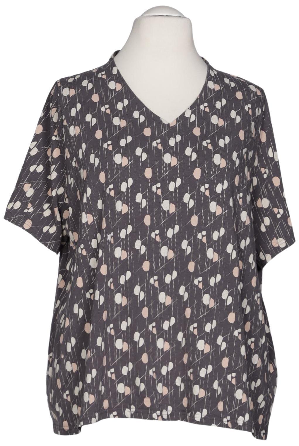 

Ulla Popken Damen T-Shirt, grau, Gr. 54