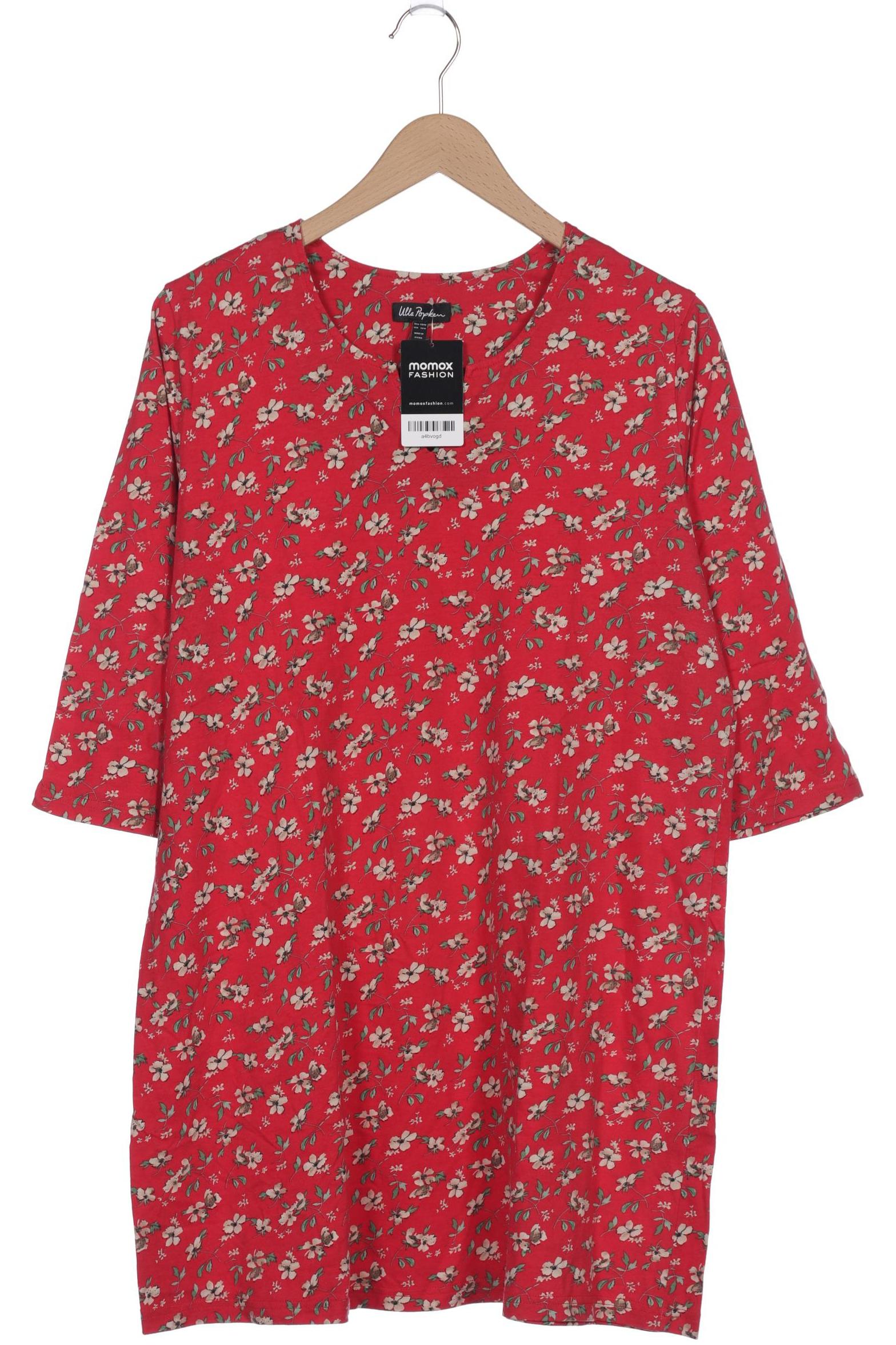 

Ulla Popken Damen Langarmshirt, rot