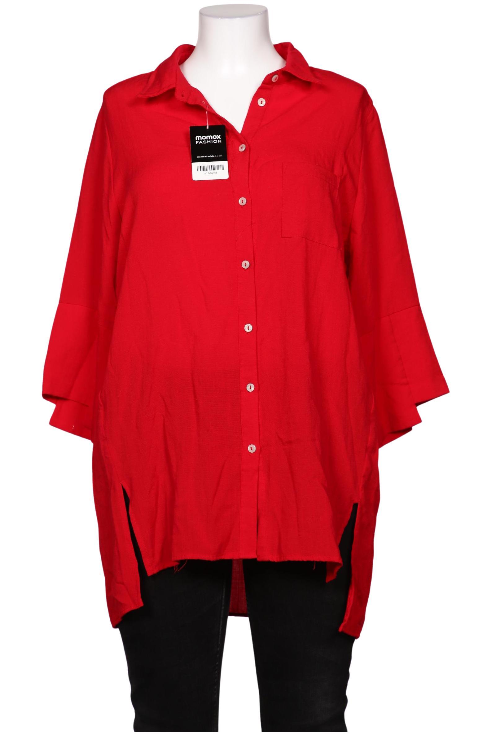 

Ulla Popken Damen Bluse, rot, Gr. 42